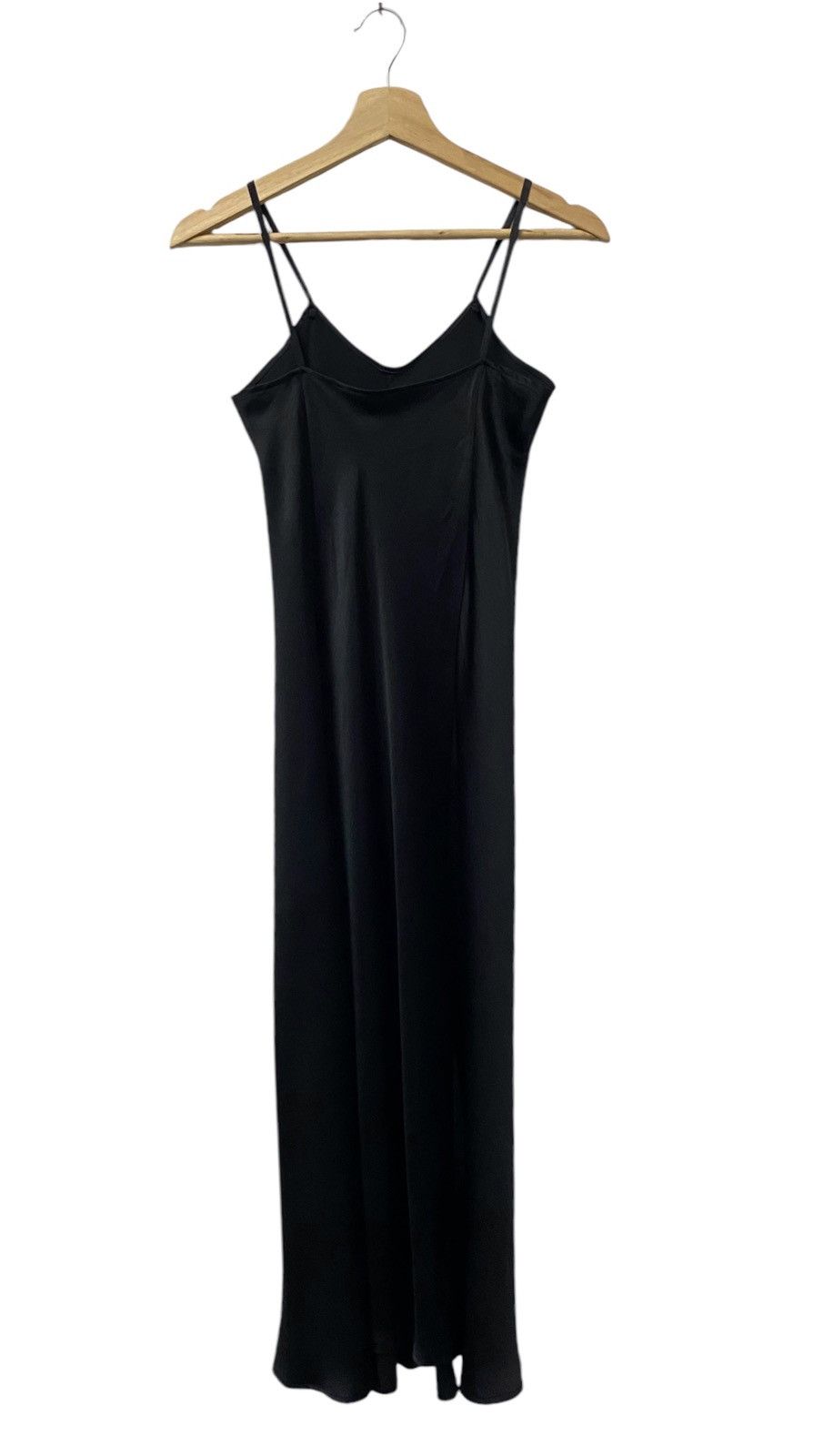 Yohji Yamamoto Yohji Yamamoto + Noir Soie Silk Midi Dress Size S / US 4 / IT 40 - 2 Thumbnail
