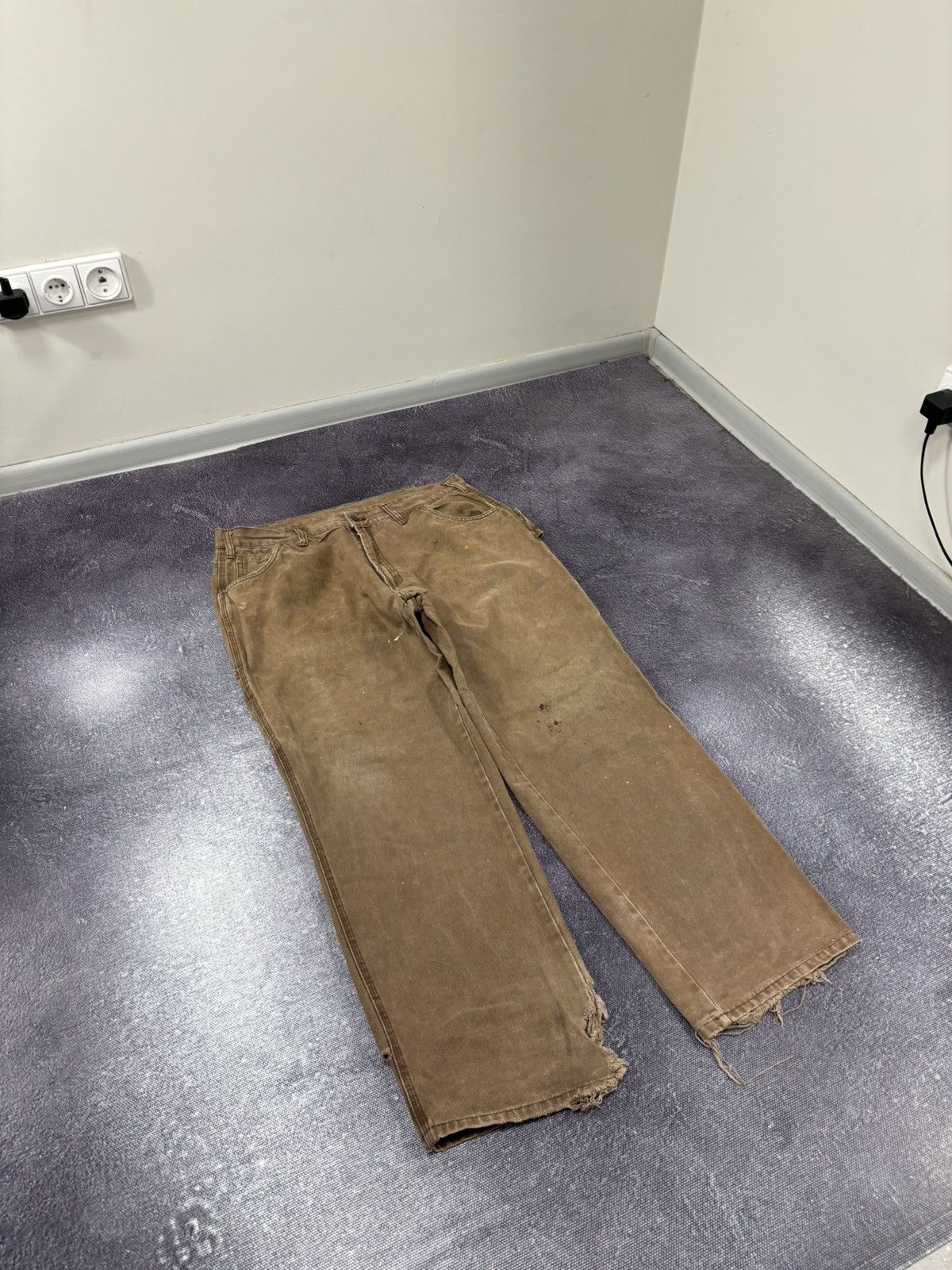 Dickies Vintage Dickies USA Brown Hype Y2K Baggy Pants Size US 38 / EU 54 - 10 Thumbnail