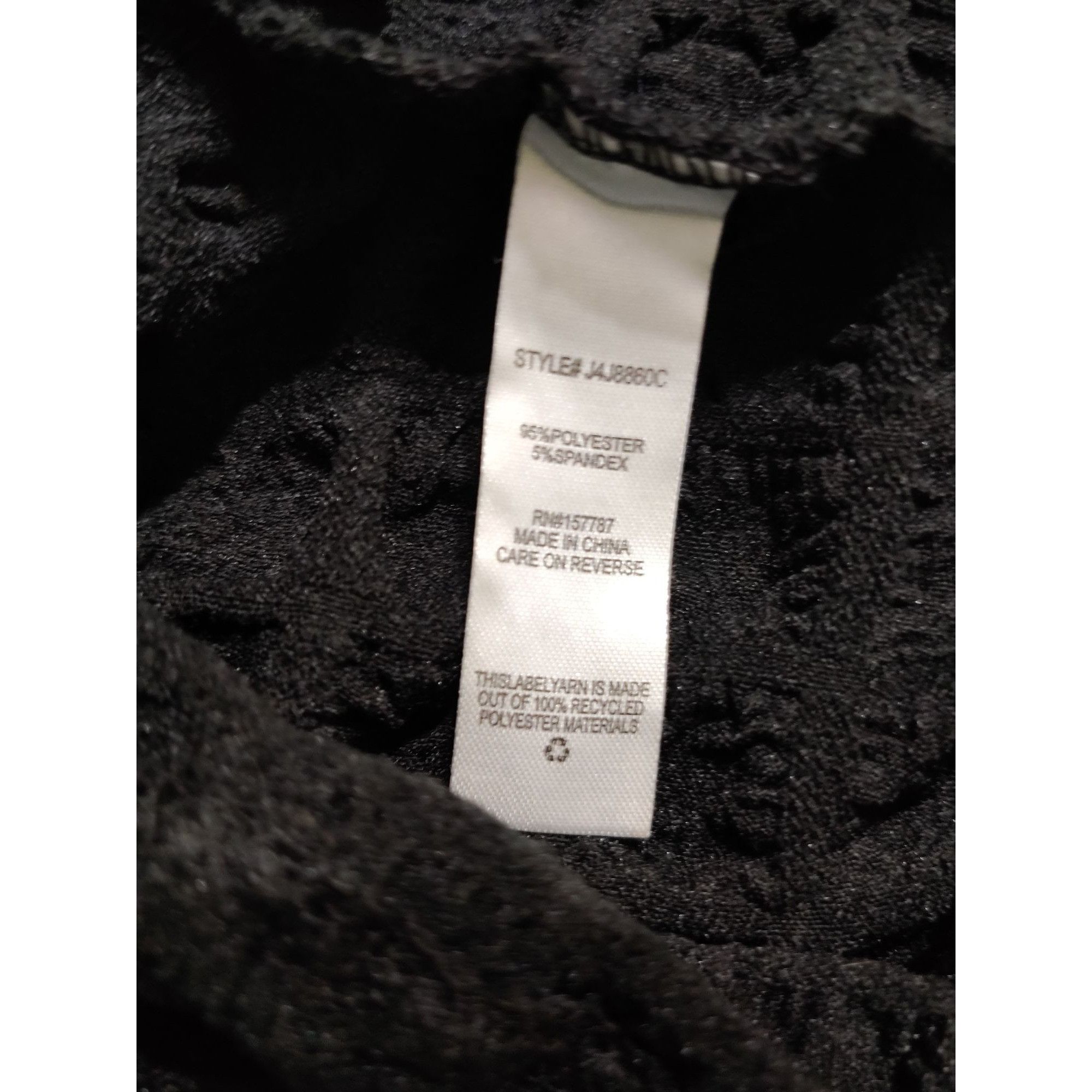 Other Jolie & Joy M Womens Black Shirt Textured Bubble Button Stre Size M / US 6-8 / IT 42-44 - 8 Thumbnail