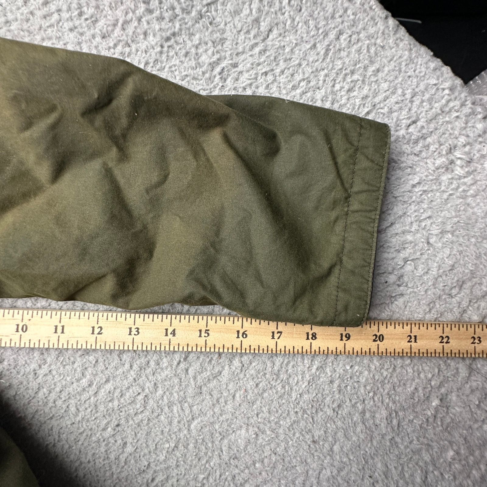 Other Vintage Rigor Waxed Cotton Jacket Mens Small Olive Green Size US S / EU 44-46 / 1 - 6 Thumbnail