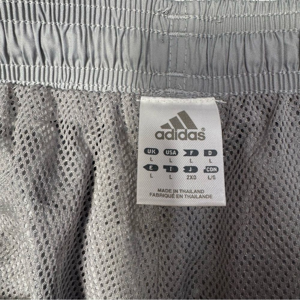 Adidas Adidas Climaproof Track Grey With White Stripes Pants Size Size US 34 / EU 50 - 5 Thumbnail