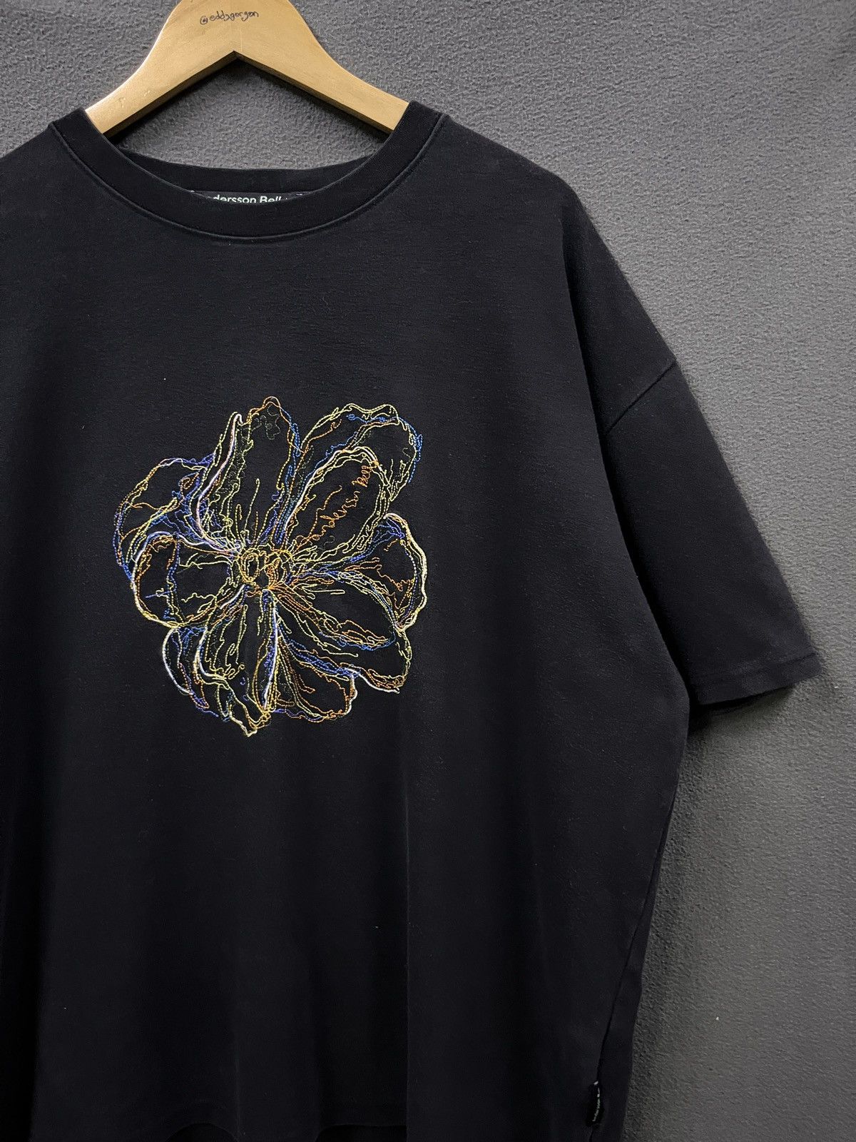 Andersson Bell × Asics ANDERSSON BELL EMBROIDERY FLOWER TSHIRT Size US XL / EU 56 / 4 - 2 Thumbnail