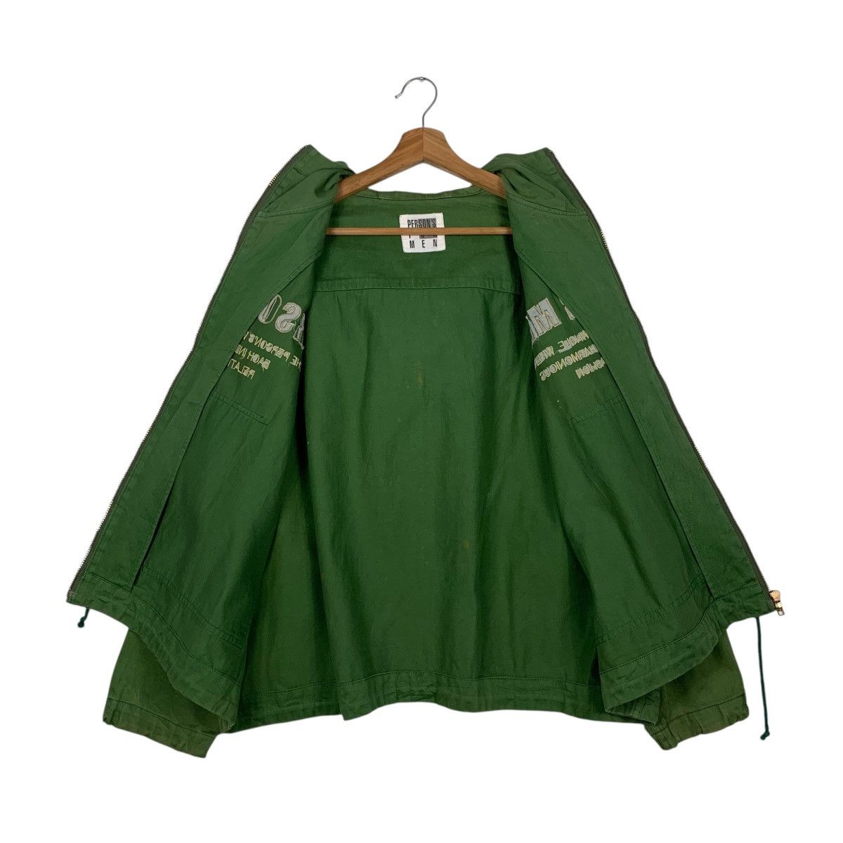 Japanese Brand Vintage PERSON’S FOR MEN Big Logo Hoodie Jacket #2100-C92 Size US XL / EU 56 / 4 - 15 Thumbnail