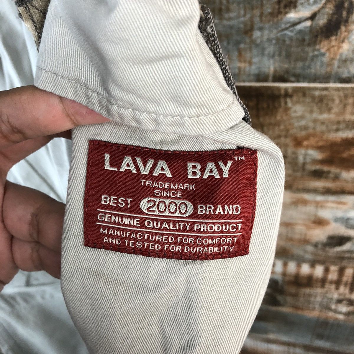 Japanese Brand Lava Bay Cream Cargo Multipocket Pants #A2539 Size US 35 - 14 Thumbnail