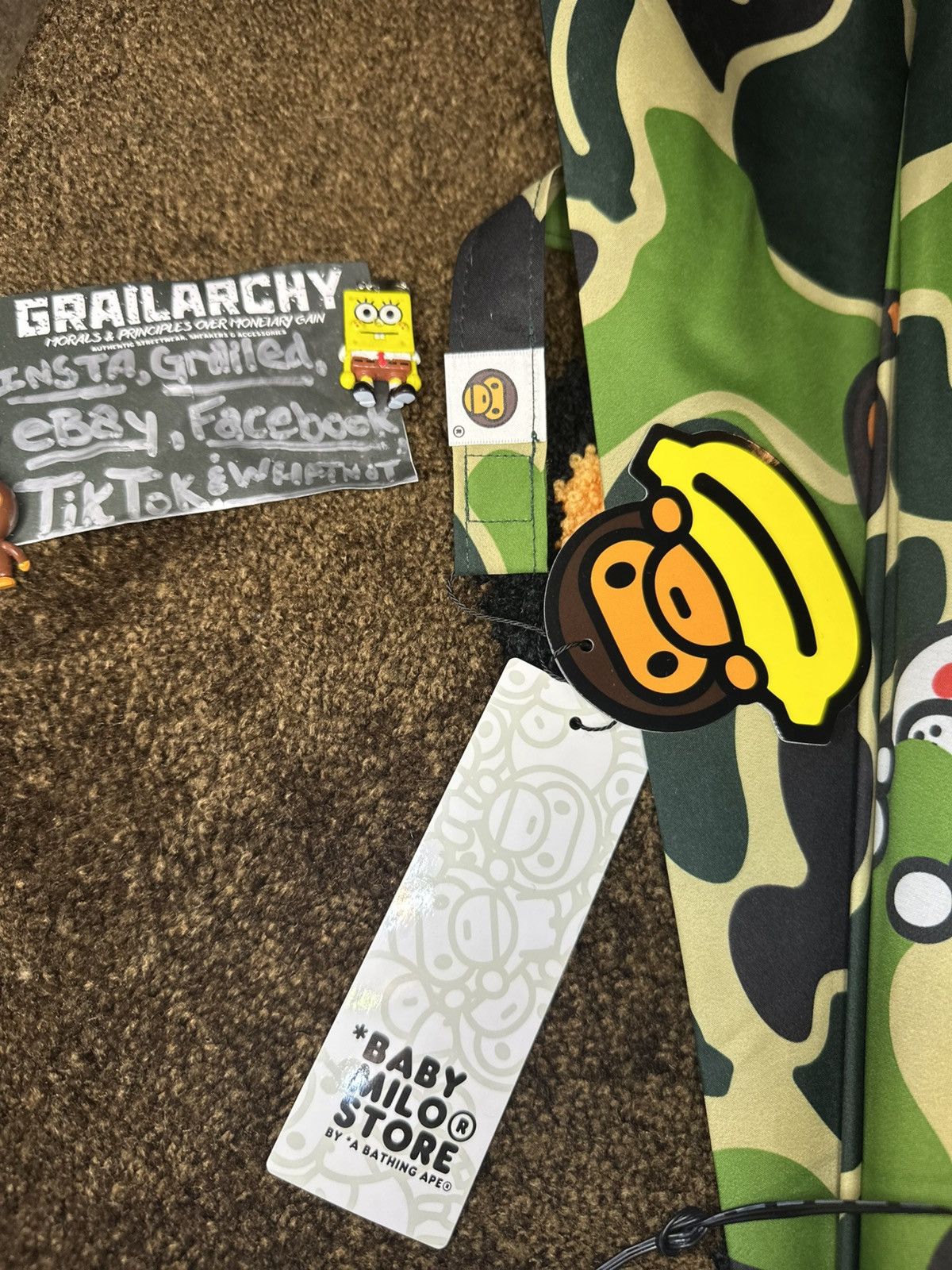 Bape RARE A BATHING APE BABY MILO & FRIENDS UMBRELLA Size ONE SIZE - 4 Thumbnail