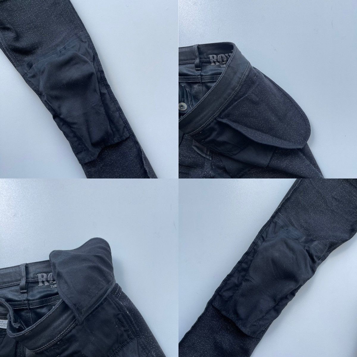 THE ROKKER COMPANY Rokker 2411 Rokkertech Lady Motorcycle D30 Stretch Jeans Size 30" / US 8 / IT 44 - 11 Thumbnail