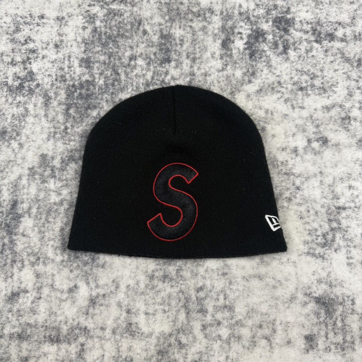 Supreme SS23 New Era S Logo 'Black' Beanie