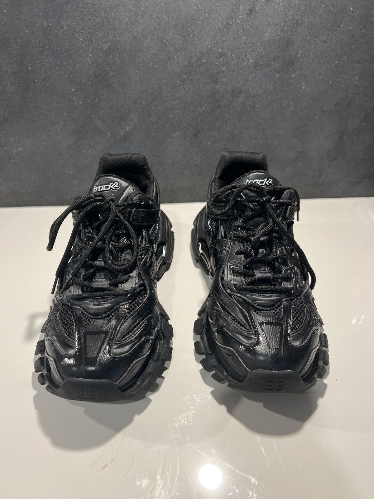 Balenciaga Balenciaga Track.2 Trainer Black Size US 8 / EU 41 - 5 Thumbnail
