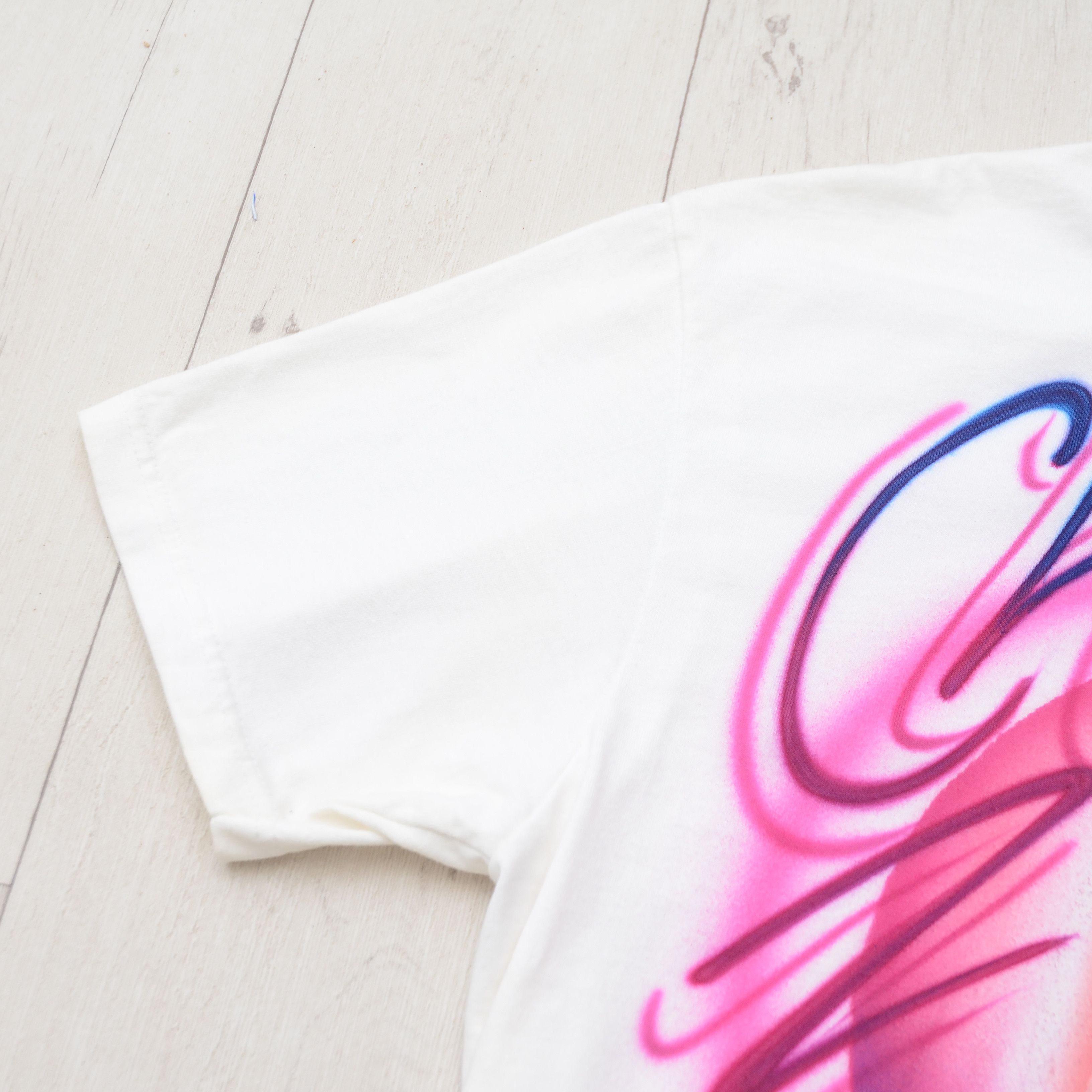 Cartoon Network × Vintage Y2K Vintage Smurfette Smurfs Unisex Airbrush Tee Graphic Size US L / EU 52-54 / 3 - 4 Thumbnail