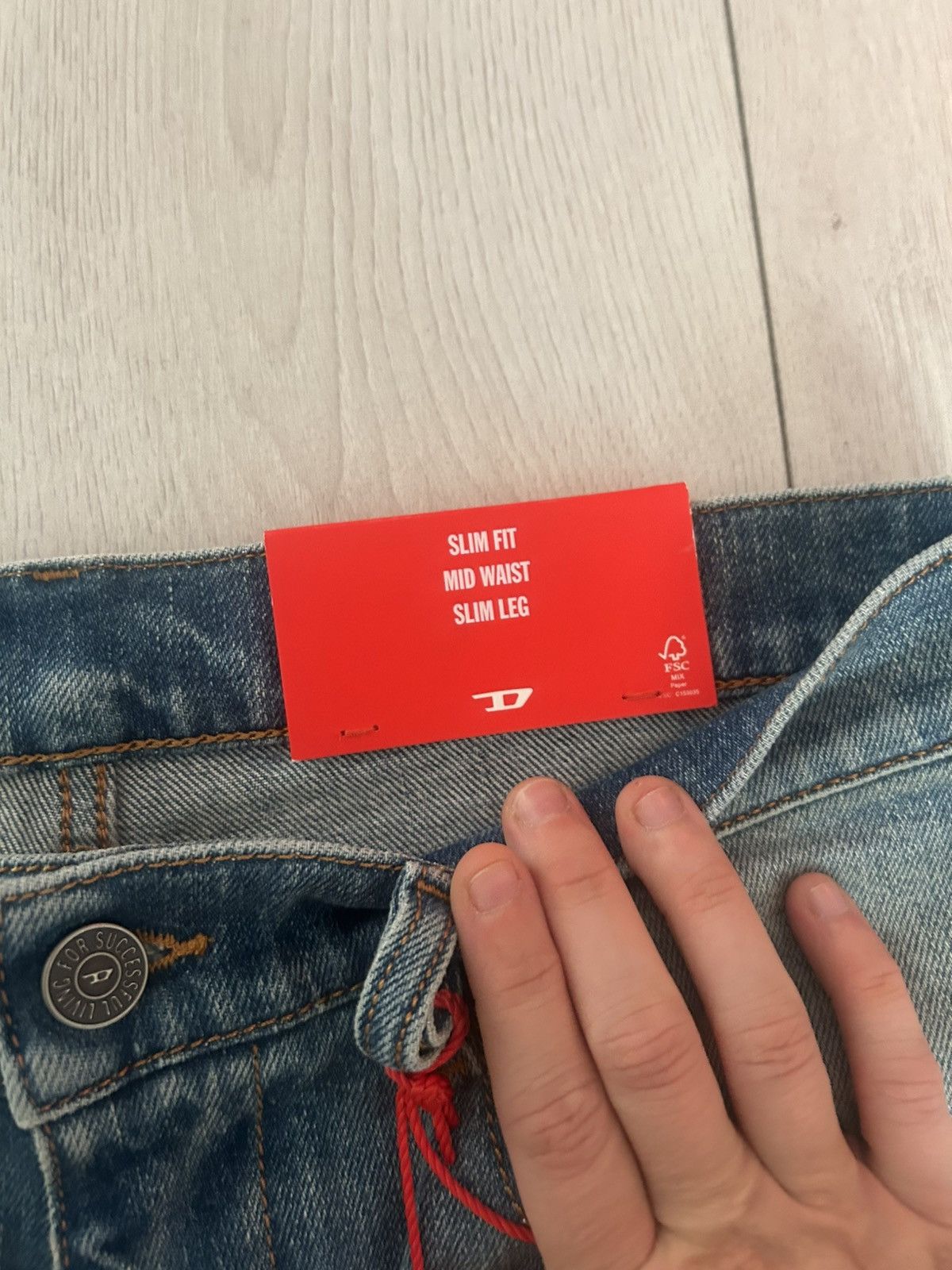 Diesel Diesel slim fit jeans Size US 29 - 6 Thumbnail