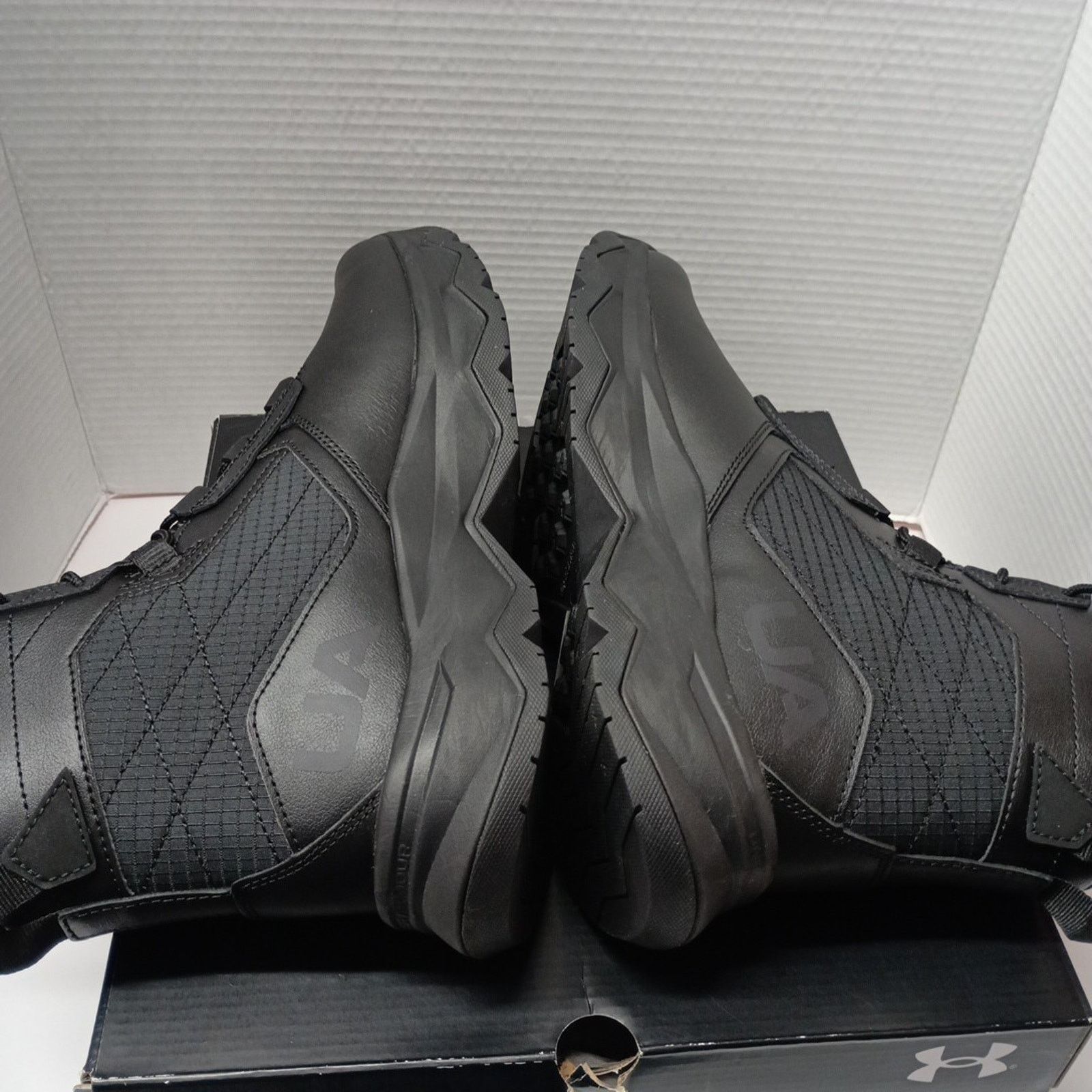 Under Armour Men's Under Armour G2 6" Tactical Boots Men's Size 10 Black Size US 10 / EU 43 - 6 Thumbnail