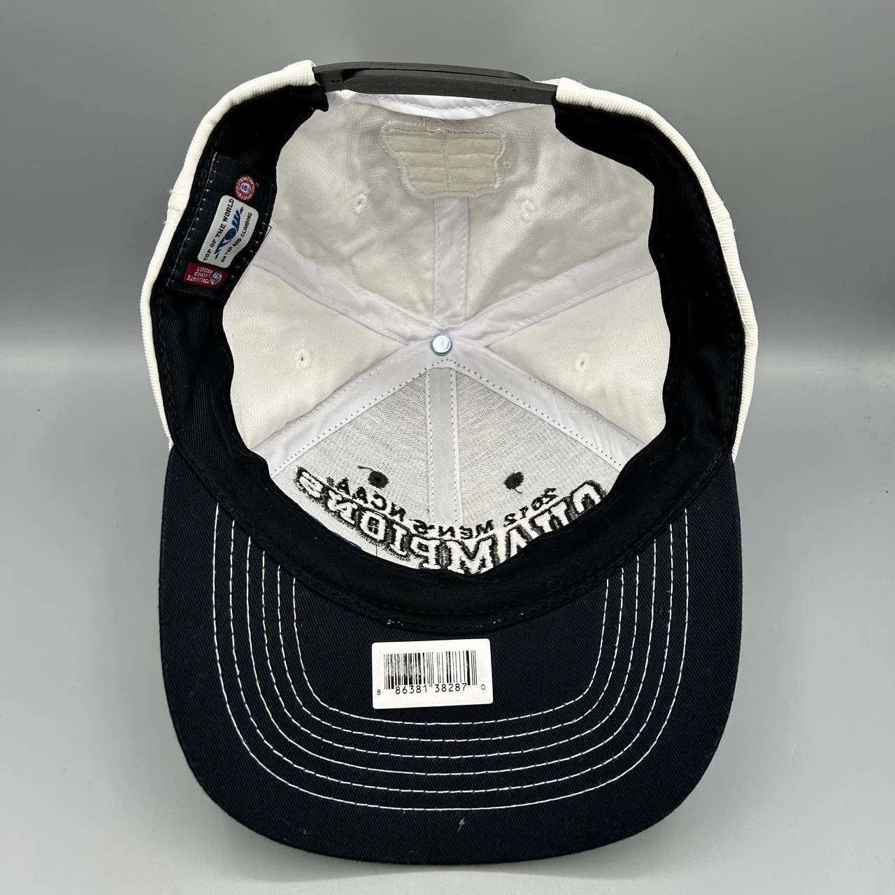Top Of The World Vintage Kansas Jayhawks NCAA Champions Hat Men Snap Back Cap Size ONE SIZE - 2 Thumbnail