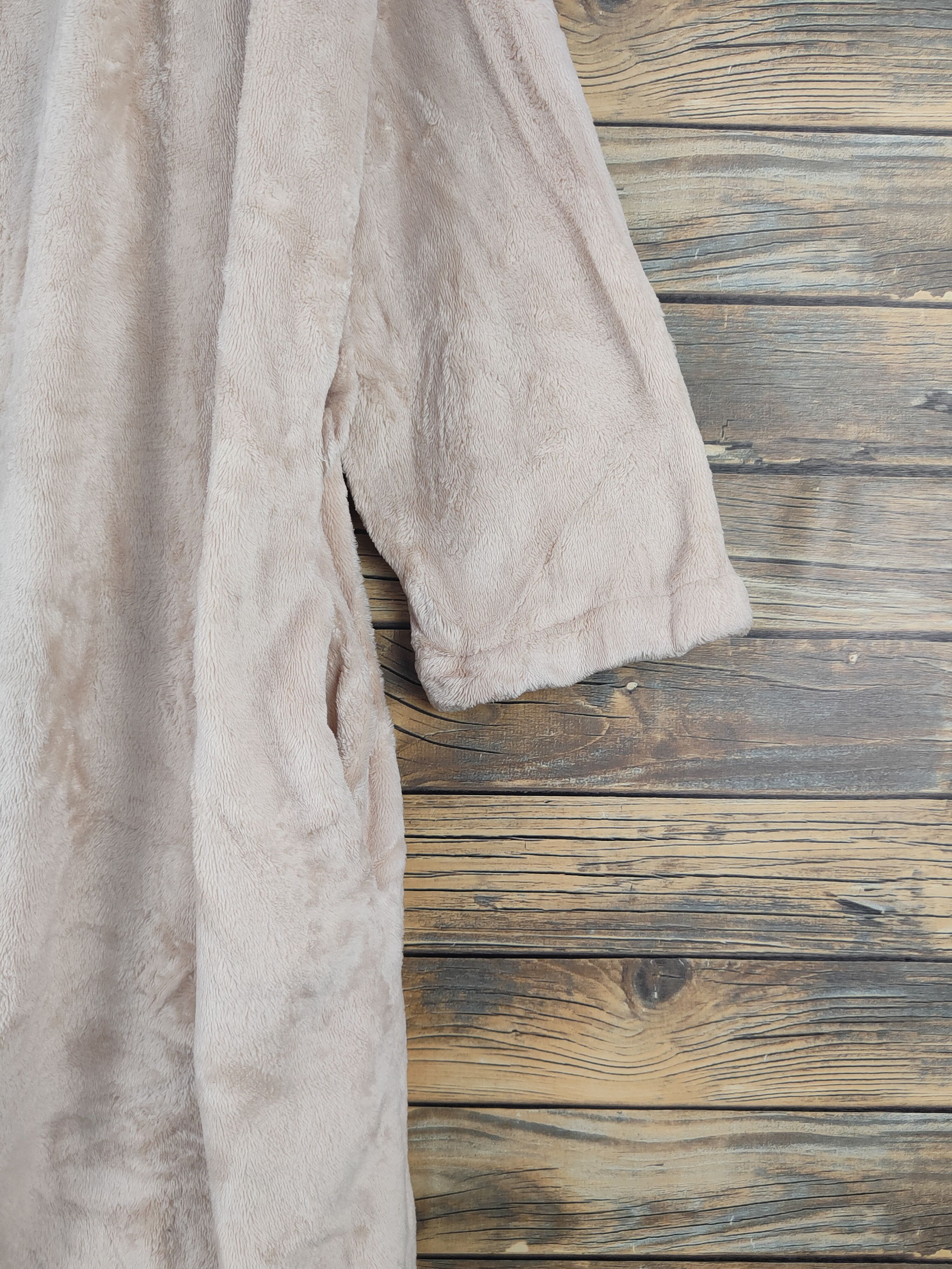 Japanese Brand × TANAKA × Vintage Tanaka Light Brown Fur Mohair Vintage Bathrobe Size L / US 10 / IT 46 - 7 Thumbnail