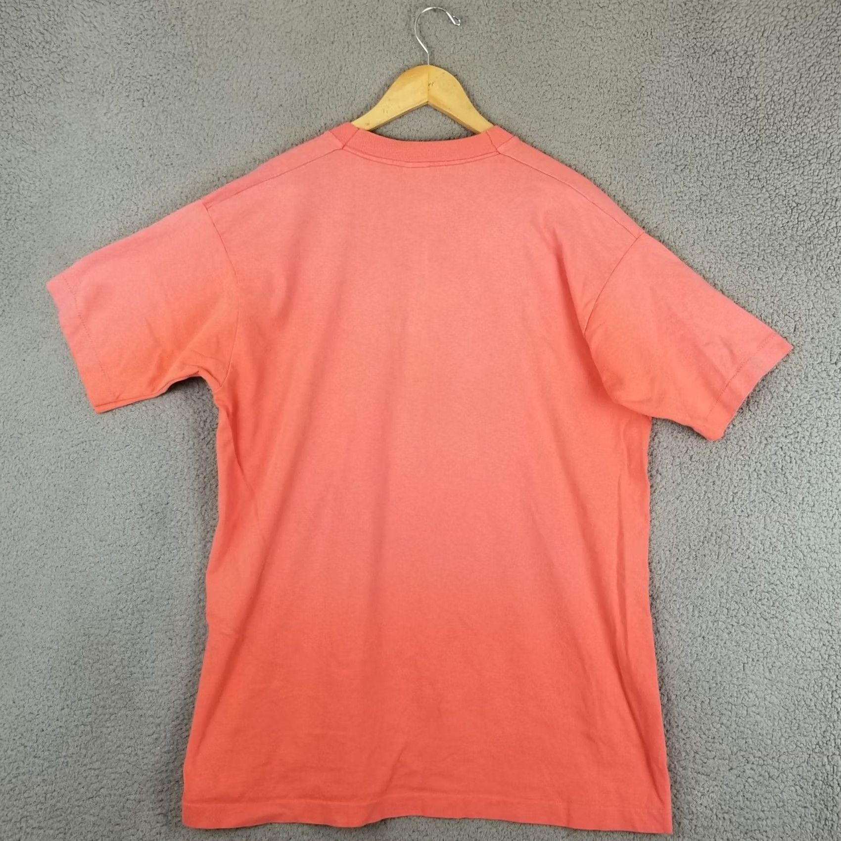 Pinko Hang Loose Hawaii T-Shirt Adult XL Pink 80s 90s Lizard Aloha Vintage Shirt Mens Short Sleeve Crew Neck Single Stitch Size US XL / EU 56 / 4 - 7 Thumbnail