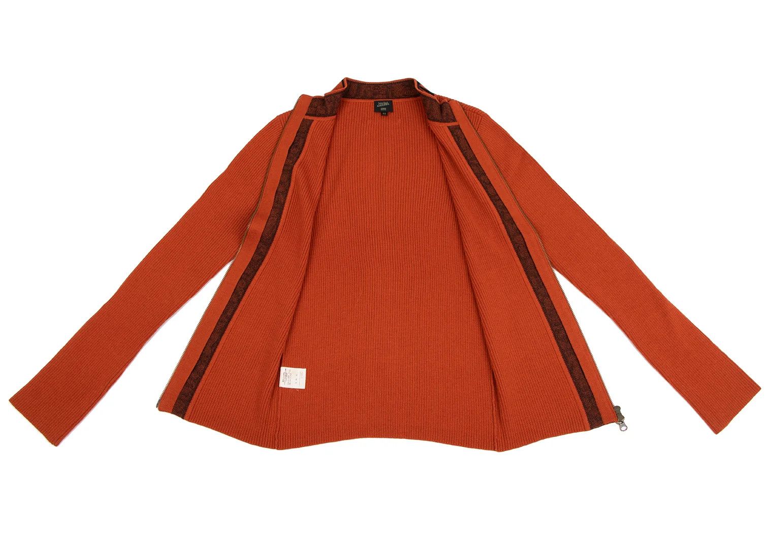 Jean Paul Gaultier Logo Line Driver's Knit in Orange, Size 48 Size US M / EU 48-50 / 2 - 9 Thumbnail