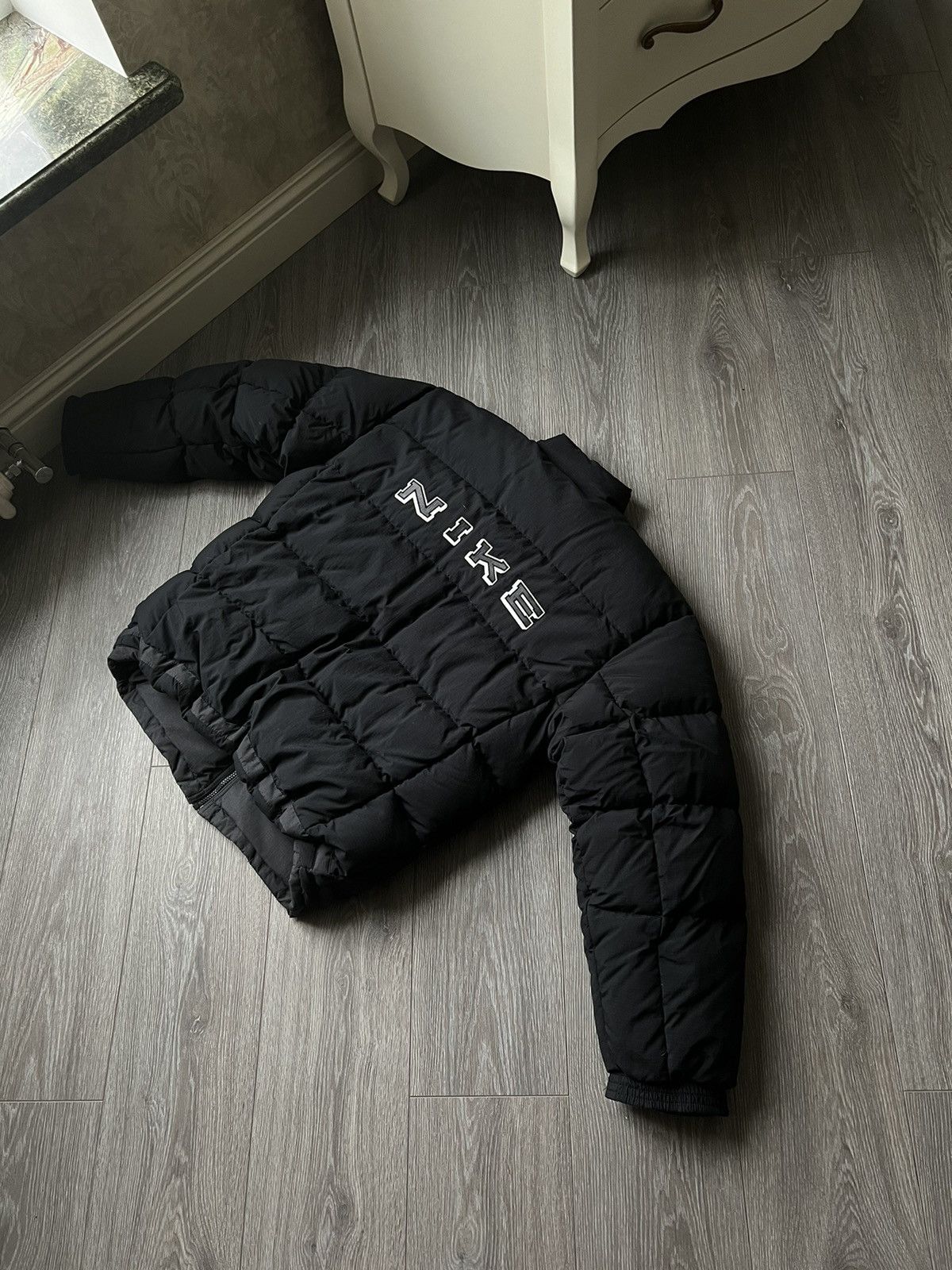 Nike × Vintage Vintage Nike Down Puffer Jacket Big Logo Back