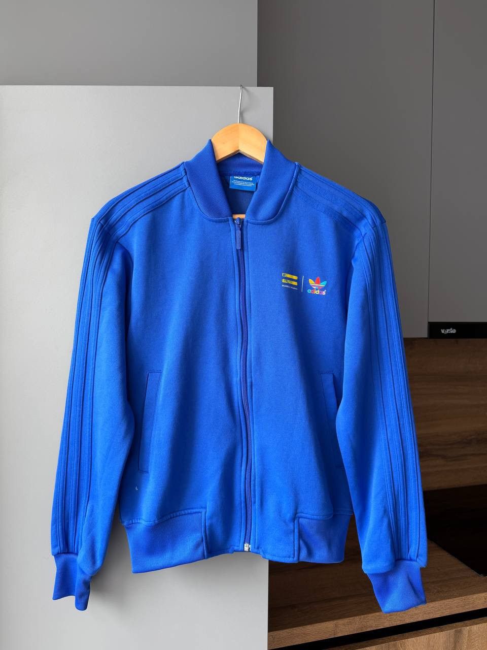 Adidas × Pharrell Pharrell Williams x Adidas Blue Jacket Size US XS / EU 42 / 0 - 1 Thumbnail