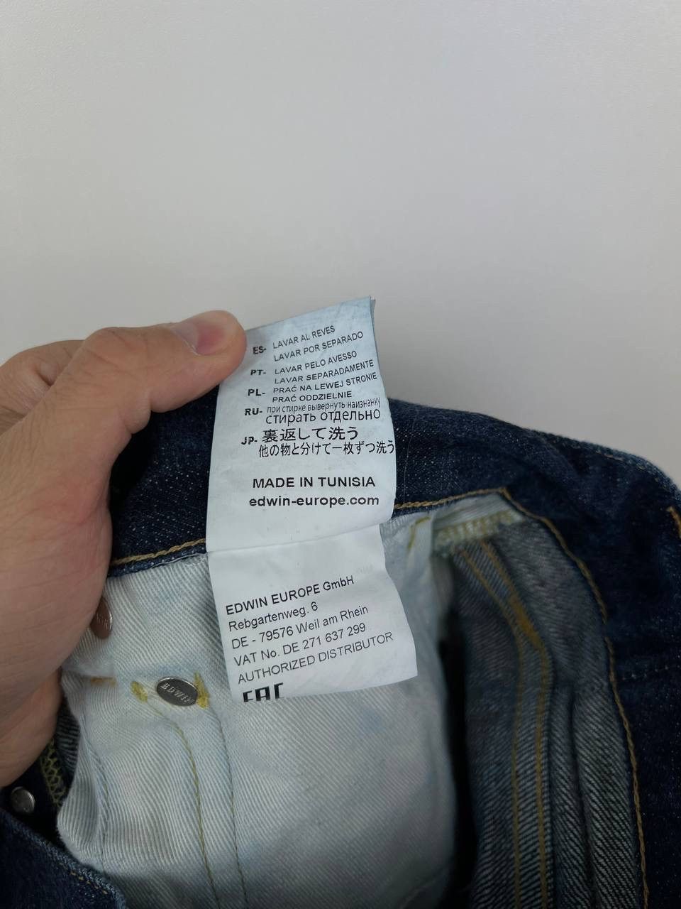 Edwin Edwin Japanese cloth selvedge denim size 34/32 Size US 34 / EU 50 - 11 Thumbnail