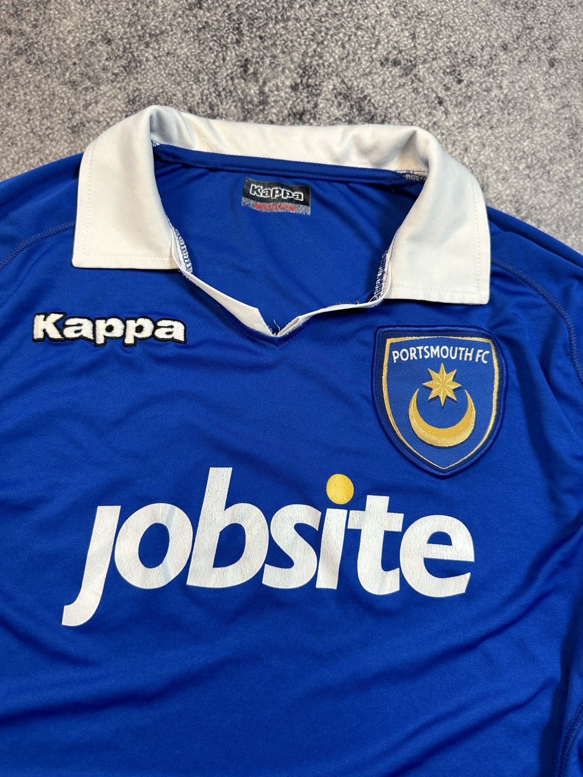 Kappa × Vintage Vintage Kappa Portsmouth Soccer Jersey Blokecore Style M Size US M / EU 48-50 / 2 - 4 Thumbnail