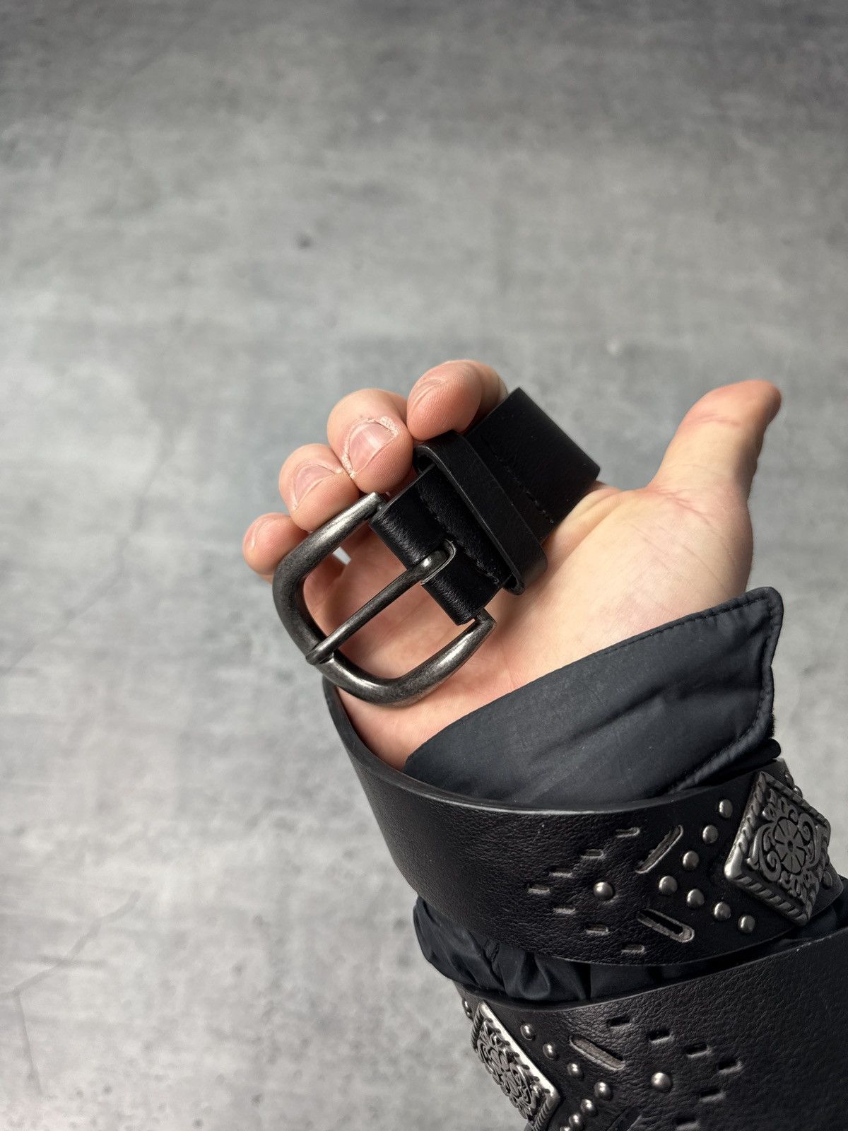 Japanese Brand 00’s NUMBER NINE STYLE JAPAN RARE Y2K BELT VINTAGE Size ONE SIZE - 2 Thumbnail