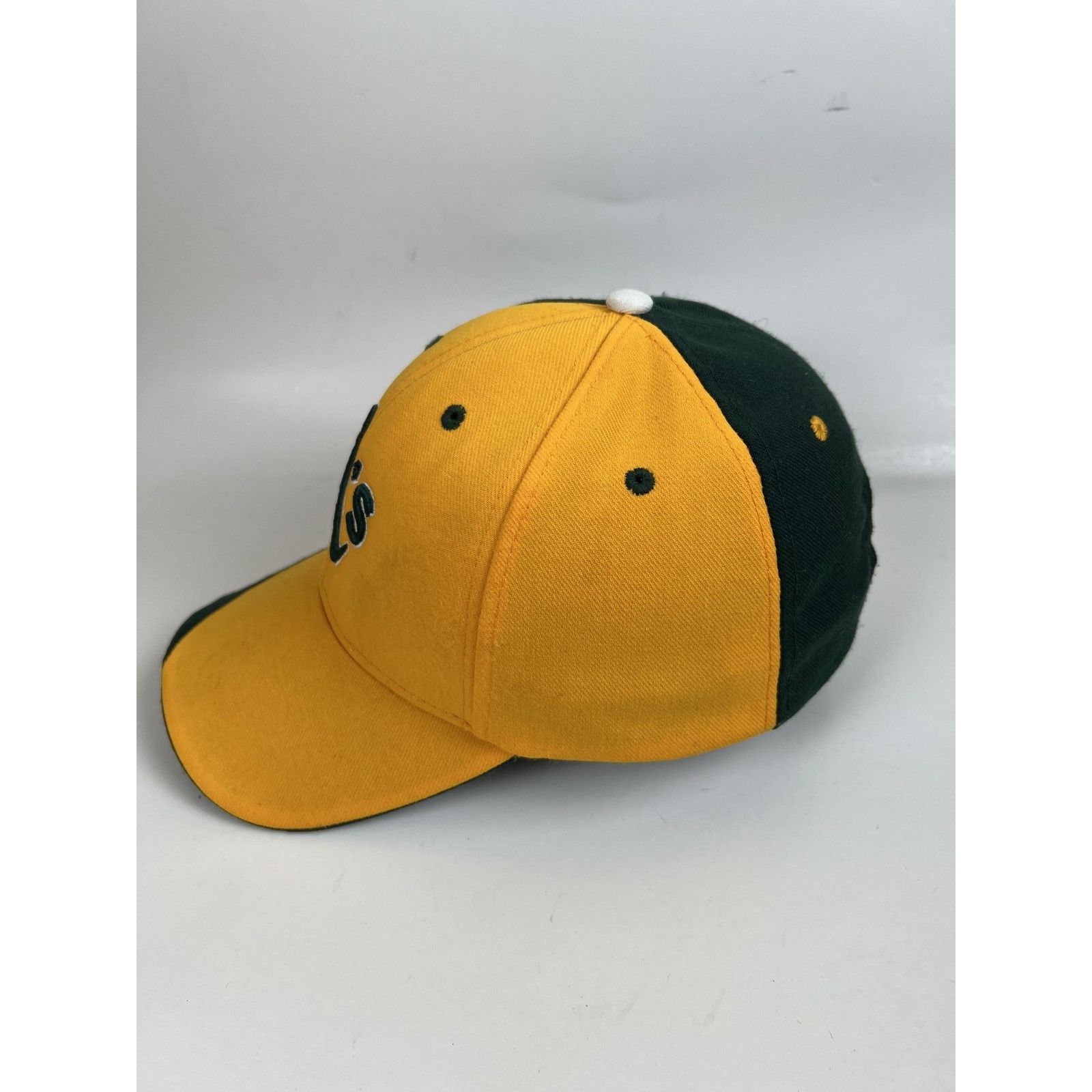 Other VTG Oakland Athletics Hat Cap Strap Back Mens Green MLB Base Size ONE SIZE - 3 Thumbnail
