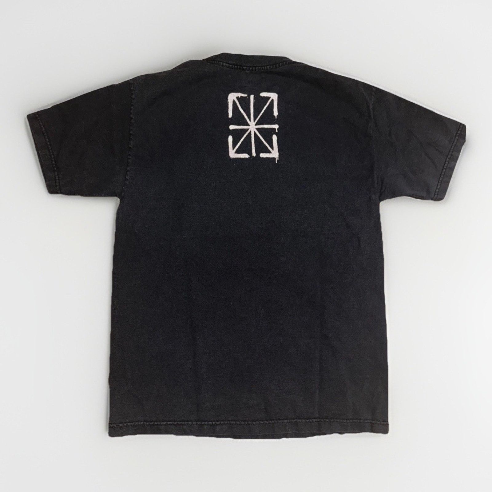 The Seventh Letter × Vintage The Seven Letter Graffiti Logo Graphic T-Shirt Black S 19x26 Size US S / EU 44-46 / 1 - 5 Thumbnail