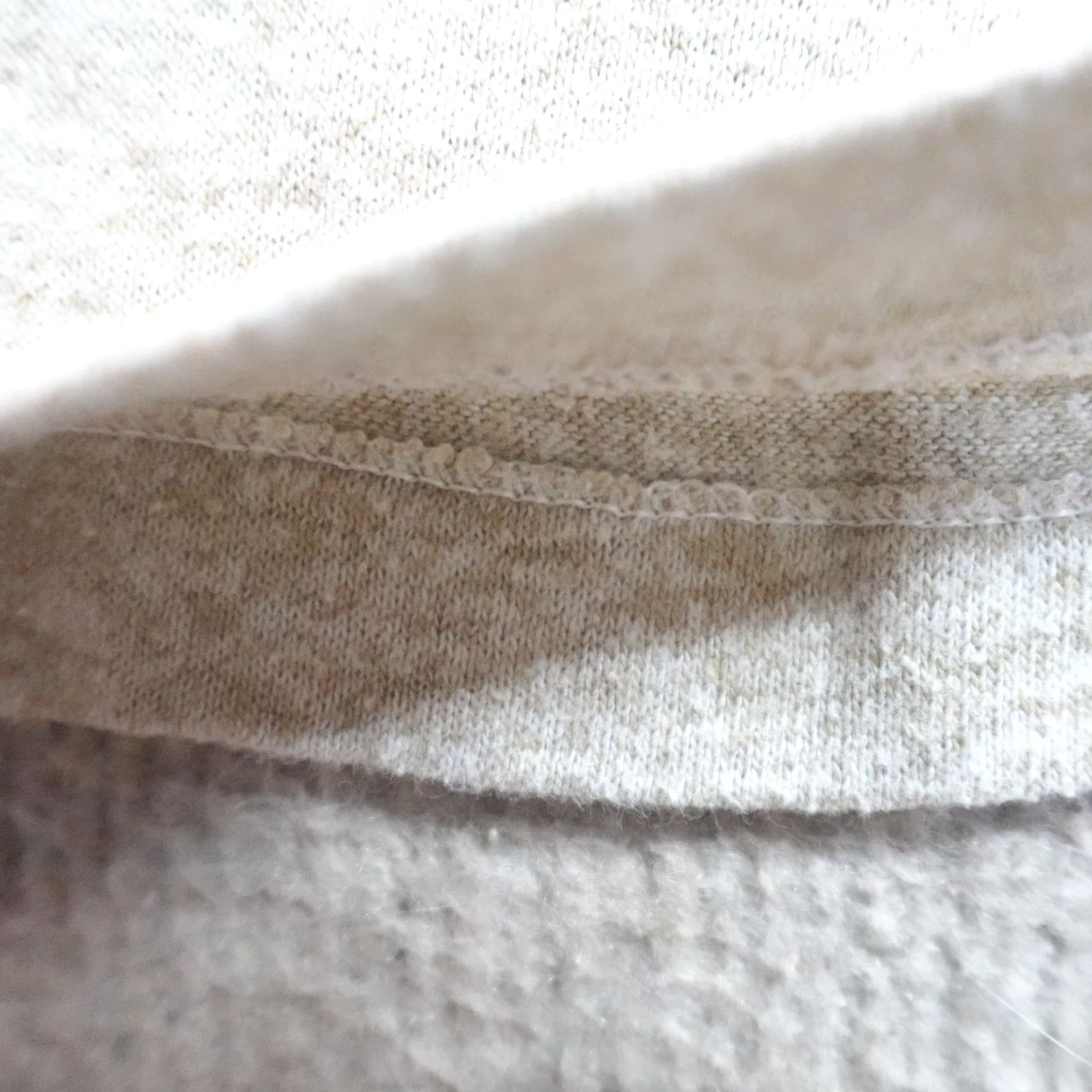 Vintage VINTAGE Womens Shirt XL Beige Heather Ringer Appalachian Shirt Crew Neck Short Sleeve Cotton Womens XL Beige Heather Appalachian Size XL / US 12-14 / IT 48-50 - 3 Thumbnail