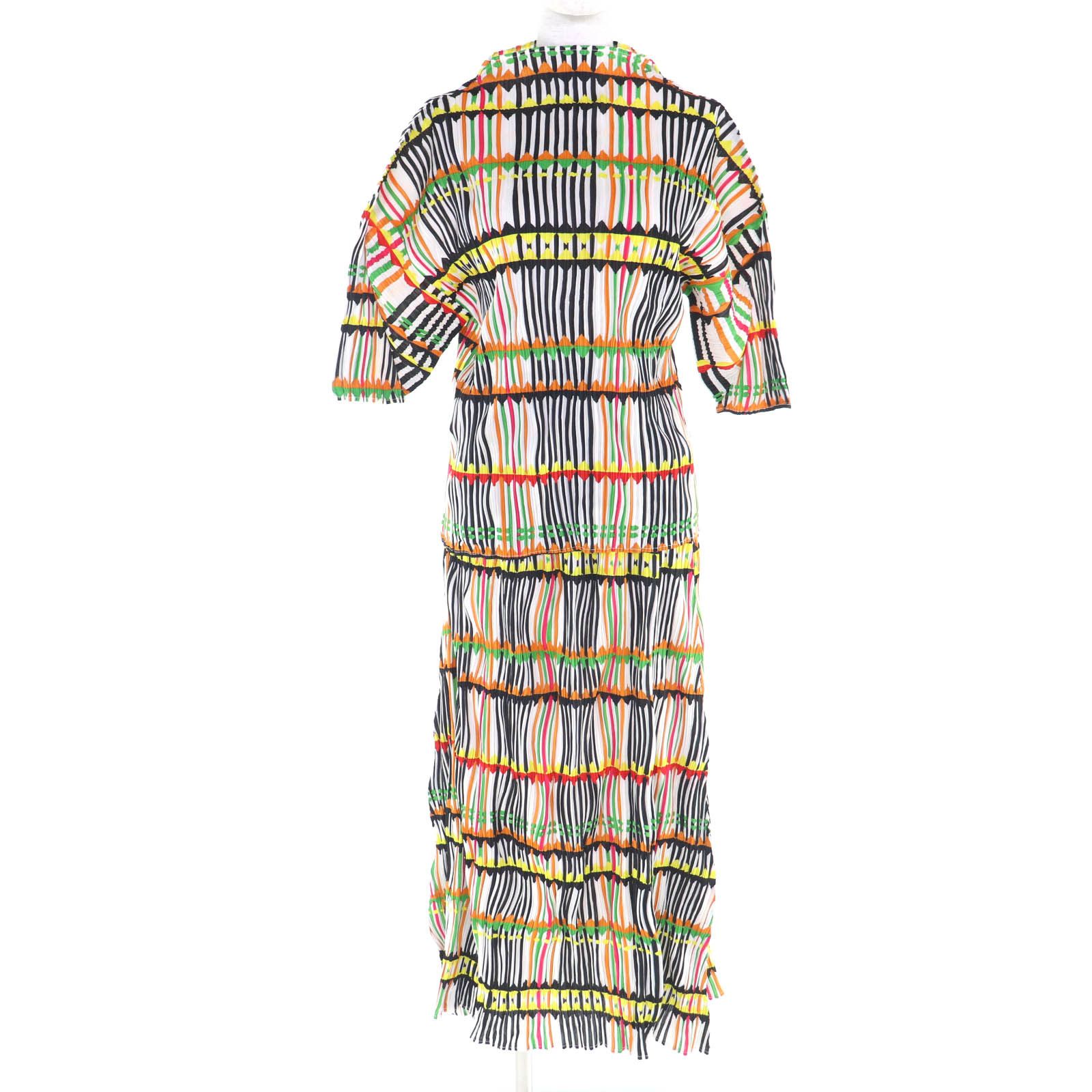 Issey Miyake Issey Miyake PLEATS PLEASE Polyester Set Textile Suits PP22-JK792/PP22-JG795 DUTY FREE for USA Size ONE SIZE - 1 Thumbnail