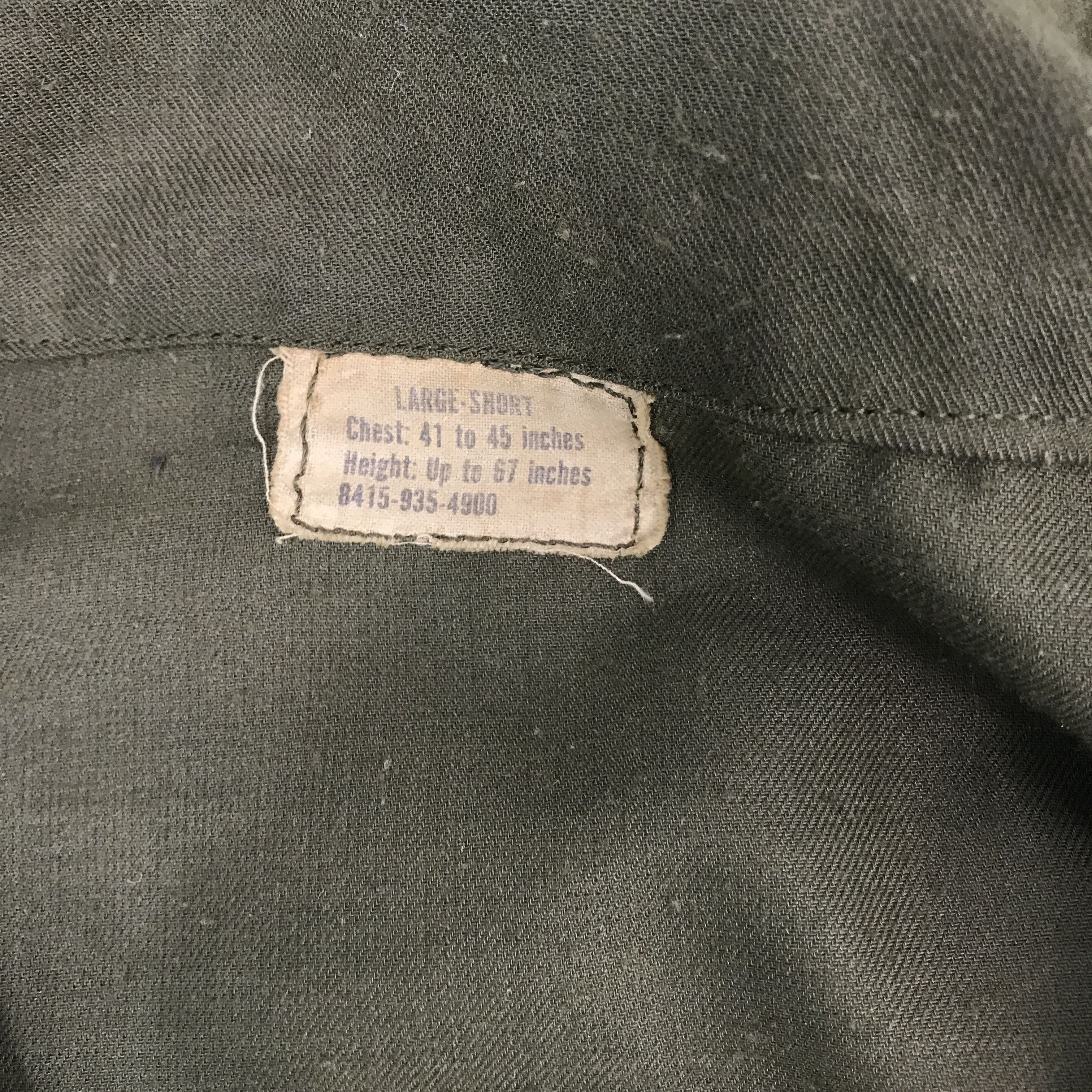 Vintage Vintage Us Army zipper jacket Dsa-100 Size US L / EU 52-54 / 3 - 9 Thumbnail