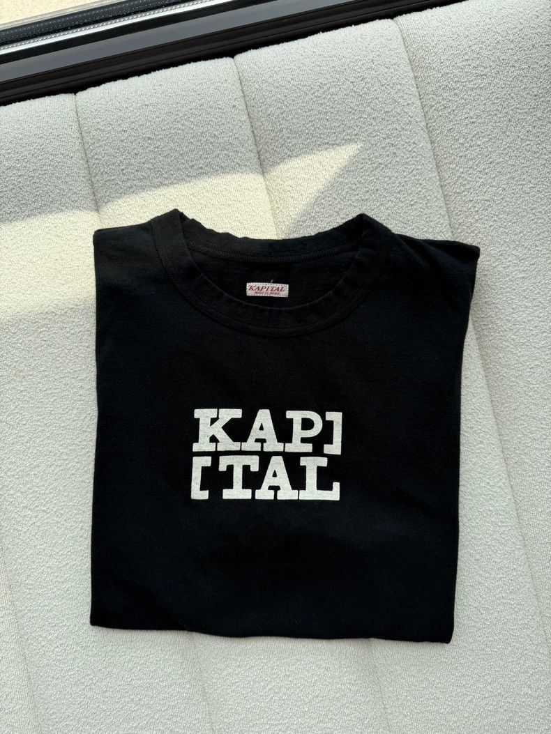 Kapital KAPITAL Logo Printed Short Sleeve T-Shirt-2506 Size US S / EU 44-46 / 1 - 5 Thumbnail