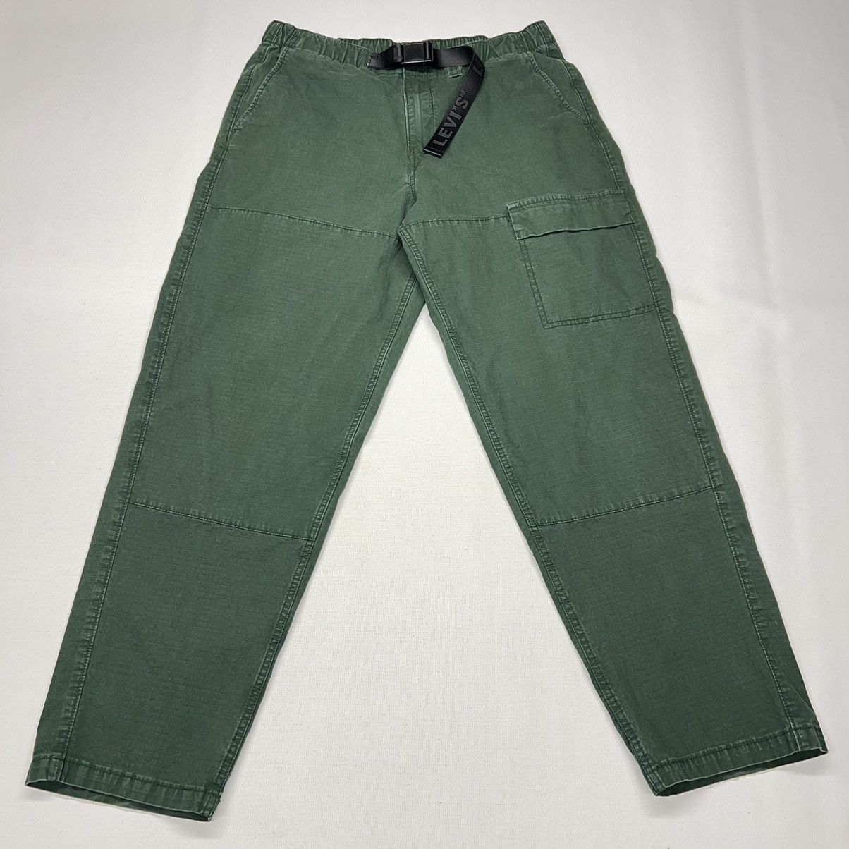 Levi's Levis Pants Green Ripstop Utility Field Baggy Belted Size US 32 / EU 48 - 1 Thumbnail