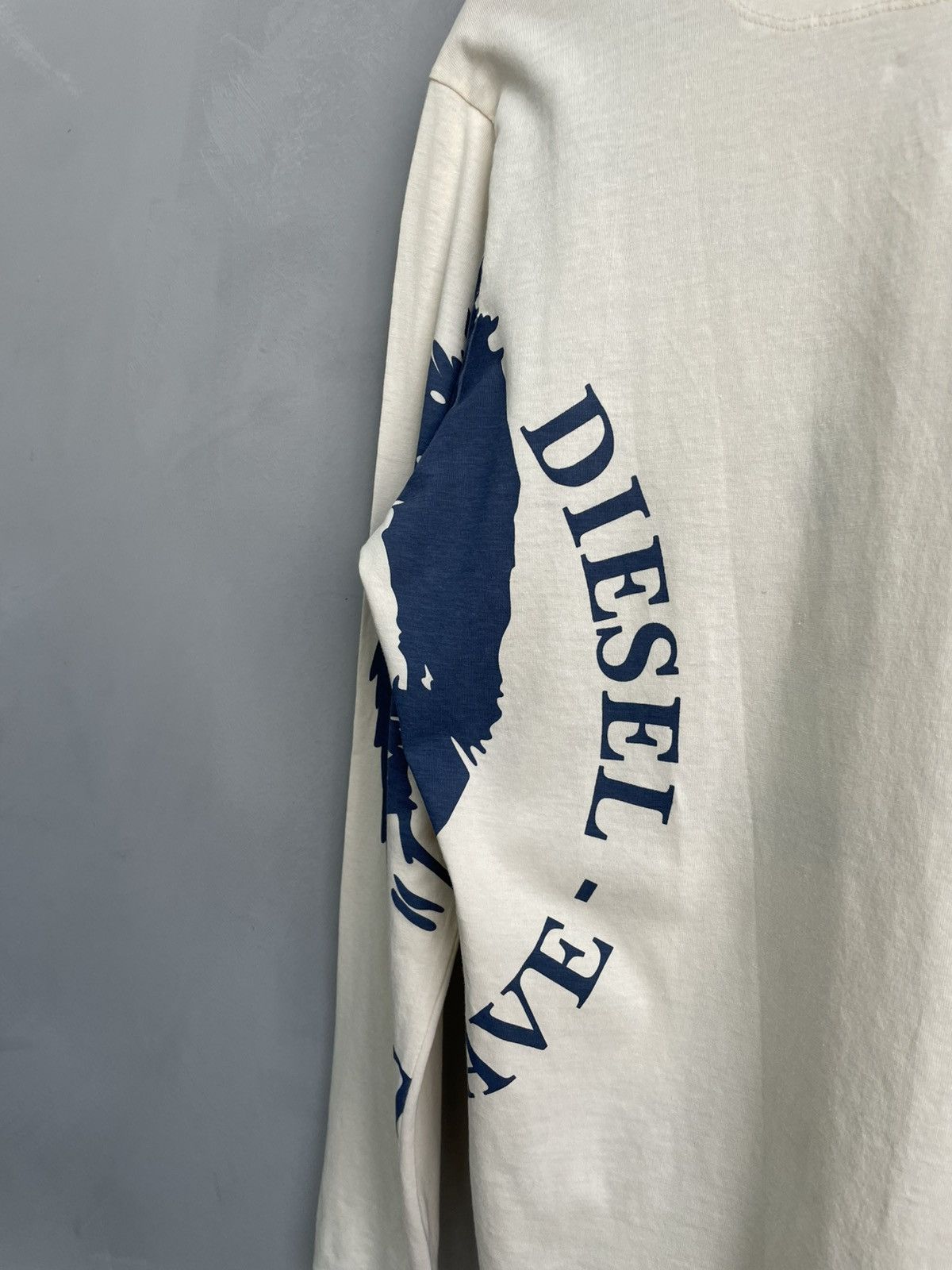 Diesel Avant garde Diesel big logo long sleeve rare y2k Size US M / EU 48-50 / 2 - 12 Thumbnail