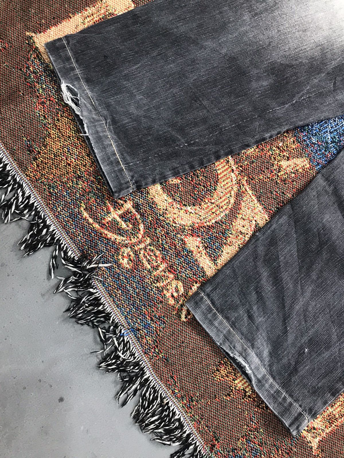 Other Vintage rawblue SpellOut embroidered denim Size US 36 / EU 52 - 9 Thumbnail