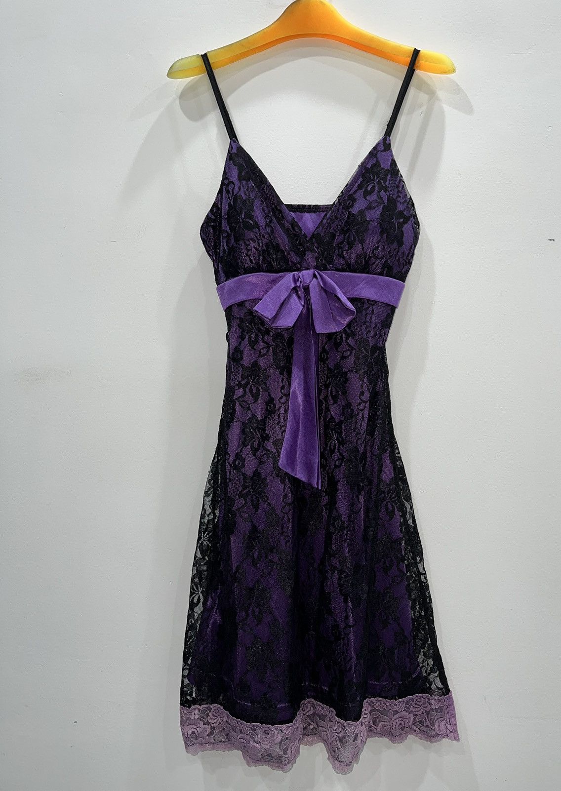 Japanese Brand Japanese purple lace mini dress 👾🎀 Size S / US 4 / IT 40 - 7 Thumbnail