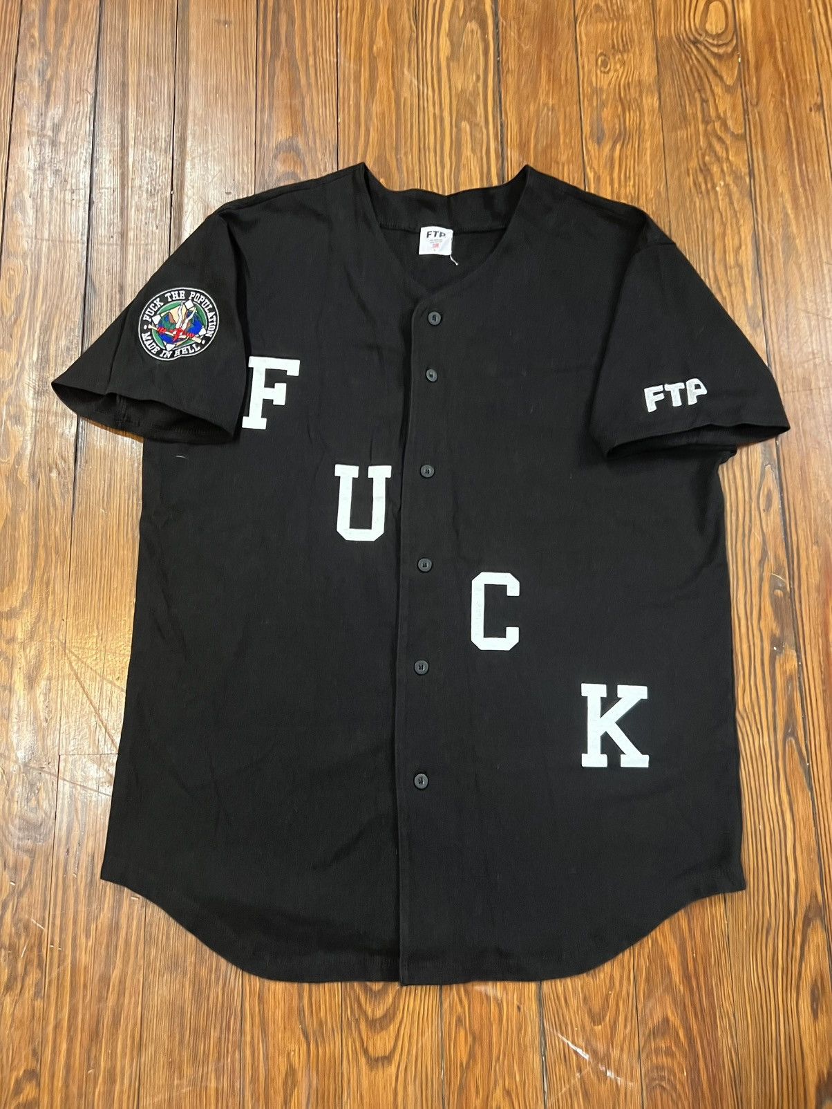 FTP Fuck Baseball Jersey RARE!