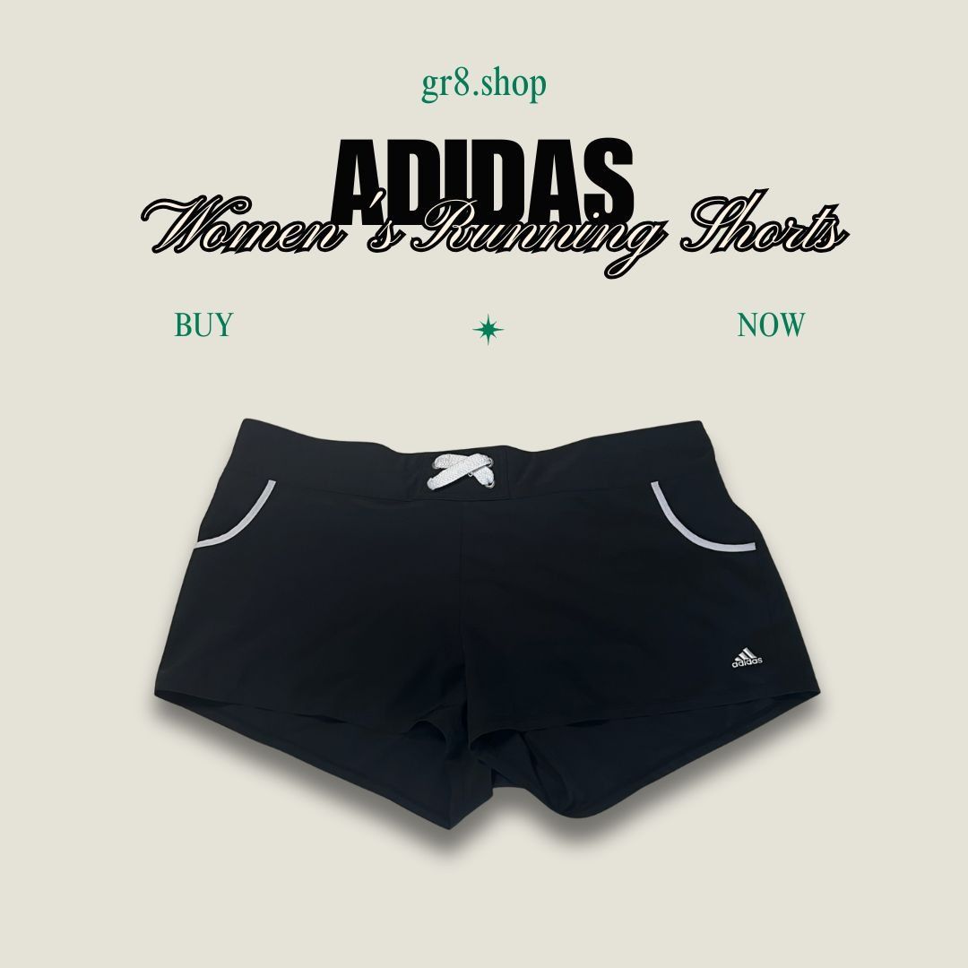 Adidas Adidas Womens Black Running Shorts XL Lightweight & Comforta Size 34" / US 12 / IT 48 - 1 Thumbnail