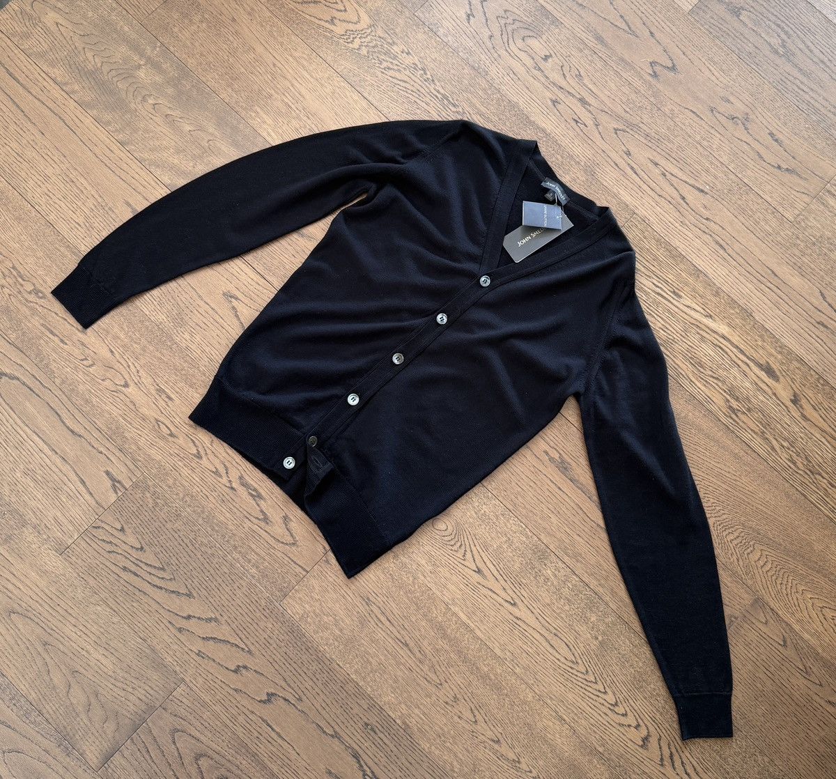 John Smedley John Smedley England New Zealand Merino Wool Knit Cardigan S Size US S / EU 44-46 / 1 - 2 Thumbnail