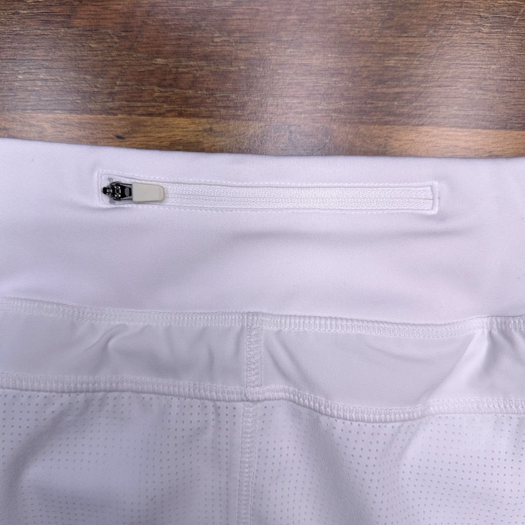 Vintage MTA Sport Skort Womens 1X White High Rise Stretch Zip Pocket New Size ONE SIZE - 7 Thumbnail