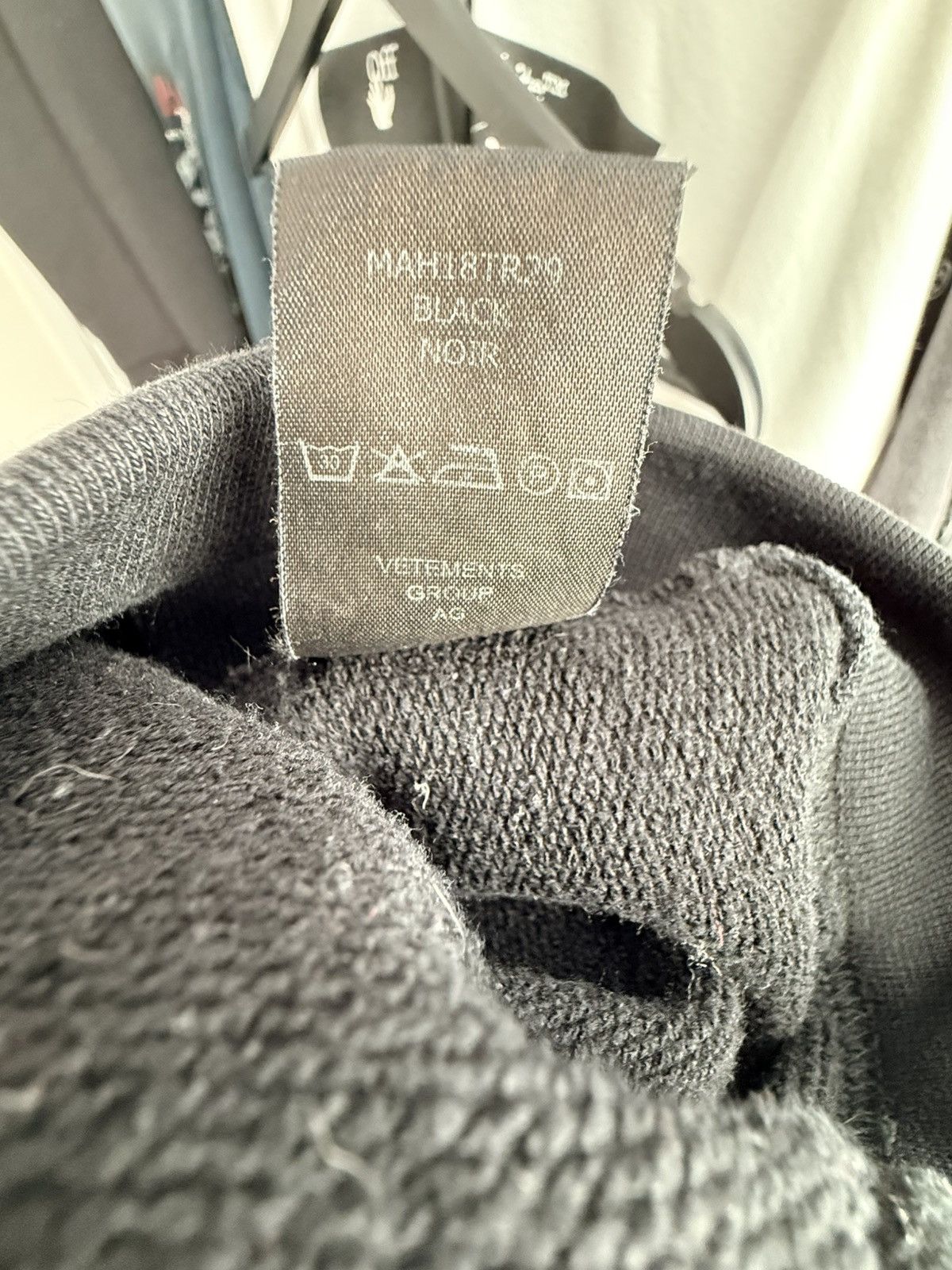 Vetements Vetements Rammstein Oversized Hoodie AW18 Size US L / EU 52-54 / 3 - 7 Thumbnail