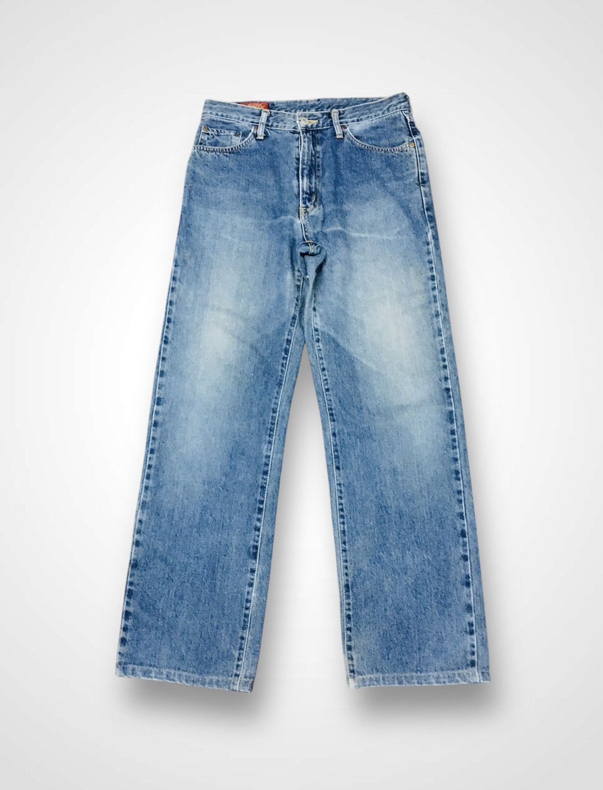 Edwin × Japanese Brand Edwin Distressed Jeans (15) Size US 32 / EU 48 - 1 Thumbnail