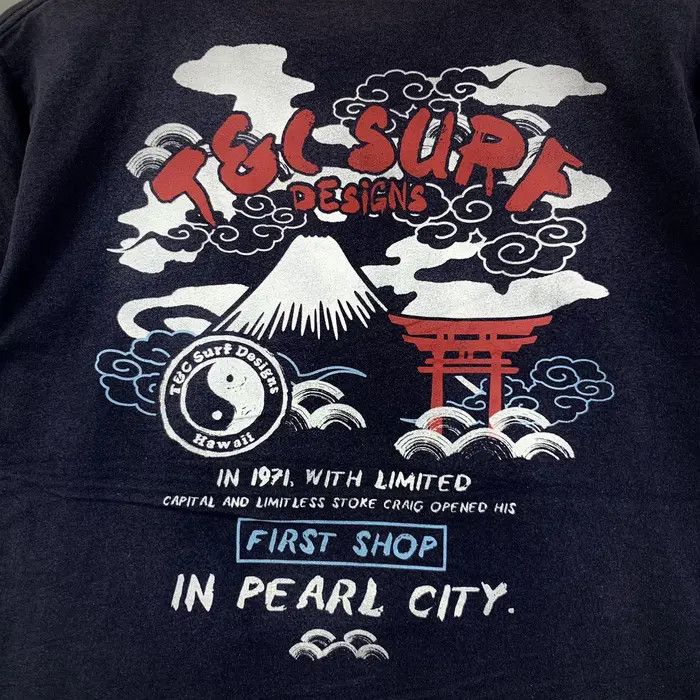 Vintage Vintage T&C SURF DESIGNS First Shop Tee Shirt Size US L / EU 52-54 / 3 - 3 Thumbnail
