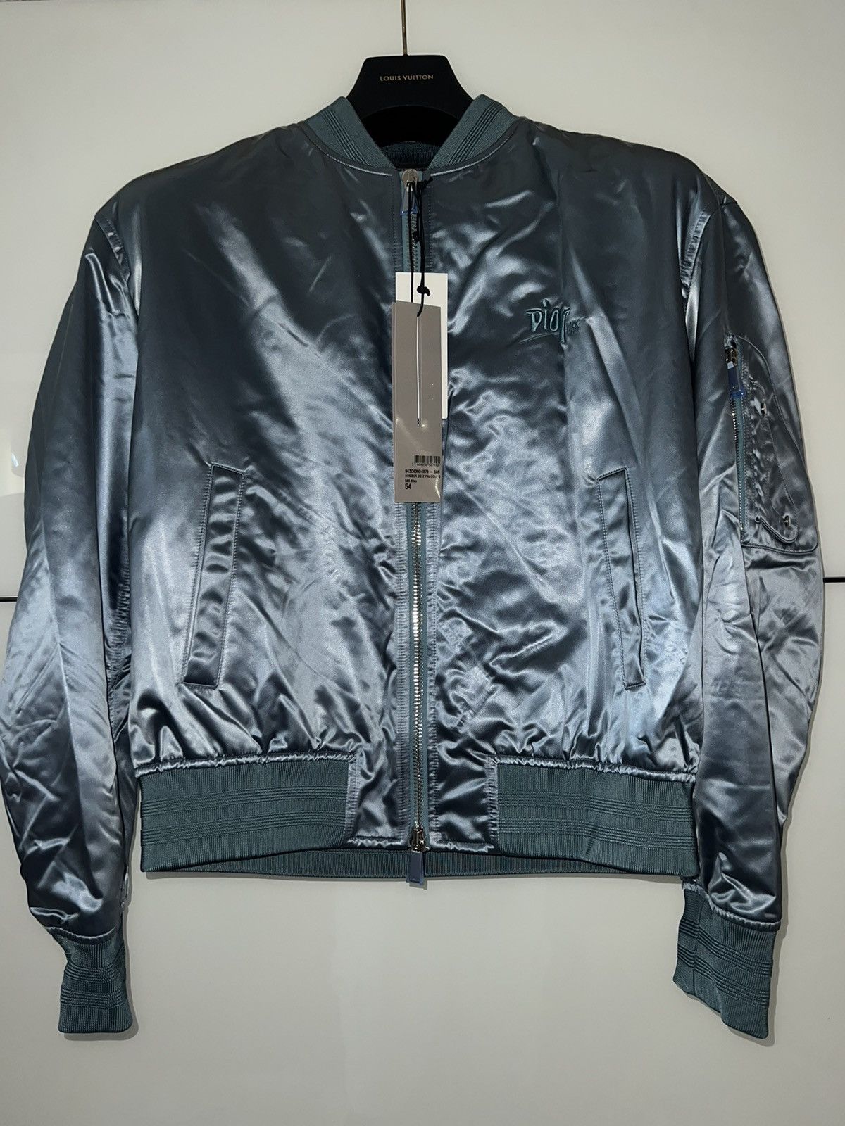 Dior × Stussy Dior x Stussy Bomber Jacket Size US L / EU 52-54 / 3 - 5 Thumbnail