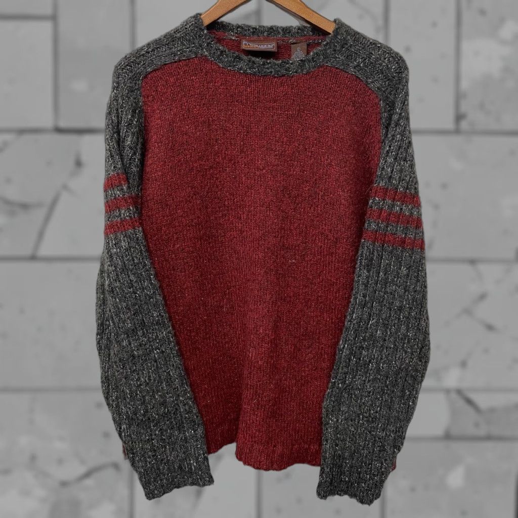 Vintage VINTAGE Freeworld Acrylic Wool Blend Pullover Sweater Red Mens Size L Size US L / EU 52-54 / 3 - 1 Thumbnail