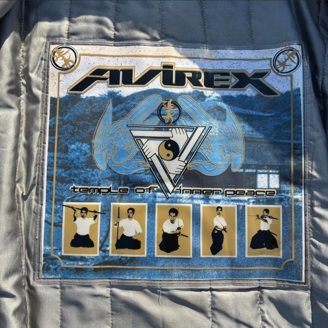 Avirex Vintage 3XL Avirex Temple of Inner Peace Leather Jacket Size US XXL / EU 58 / 5 - 5 Thumbnail