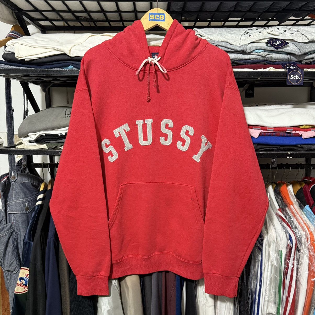 Stussy Vintage 90s stussy usa spell out hoodie Size US L / EU 52-54 / 3 - 1 Thumbnail