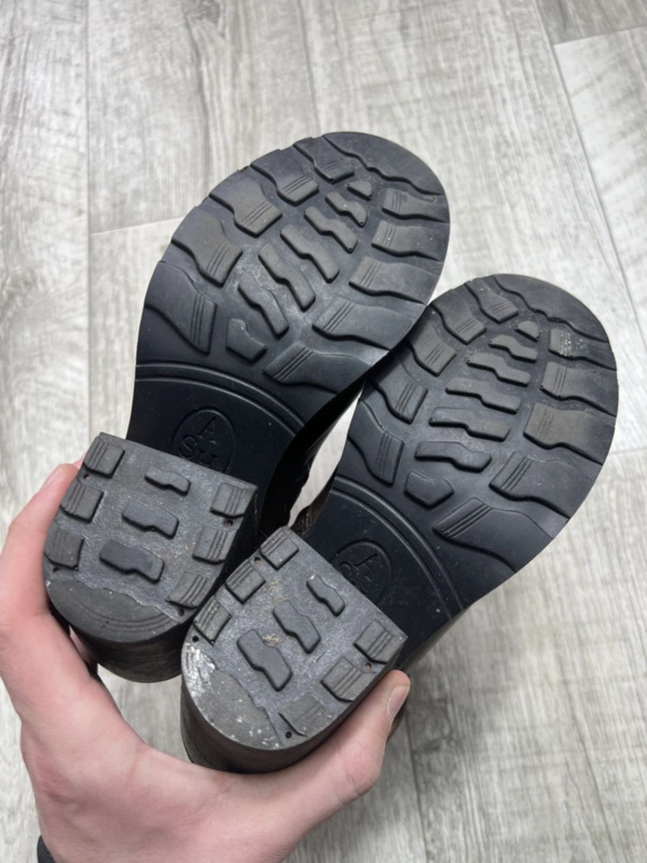 ASH Vintage ASH Leather Avant Garde Boots AirStep.98 Style Y2k Size US 9 / IT 39 - 9 Thumbnail