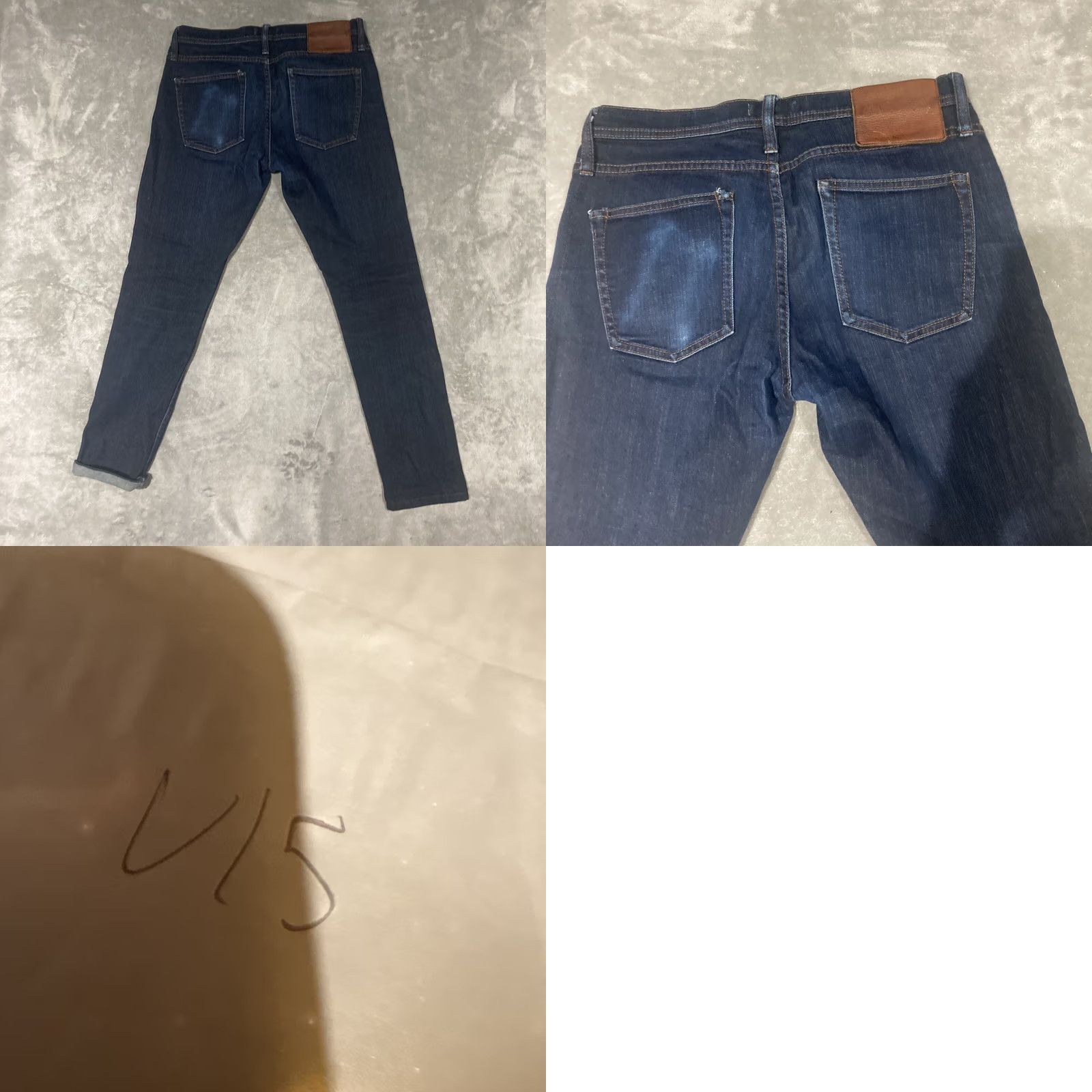 Vintage VINTAGE UB122 Jeans Mens 32x29 Blue Skinny Button-Fly 11oz Selvedge UB122 Jeans Mens Blue Skinny Button-Fly 11oz Selvedge Size US 32 / EU 48 - 8 Thumbnail