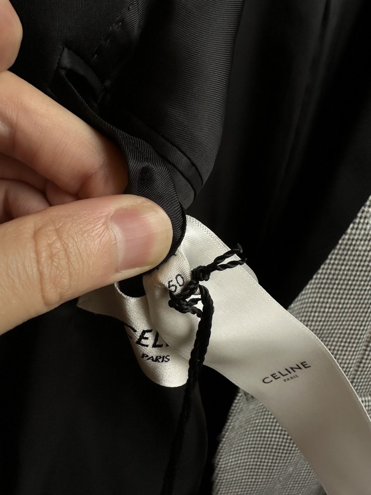 Celine Céline hedi Slimane Size 50R - 9 Thumbnail