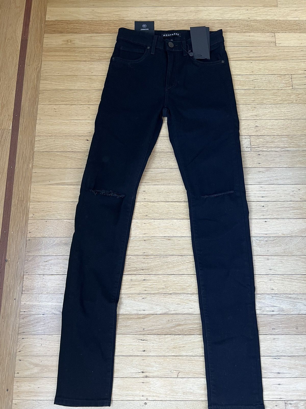 image of Monfrere Jeans in Black, Men's (Size 28)