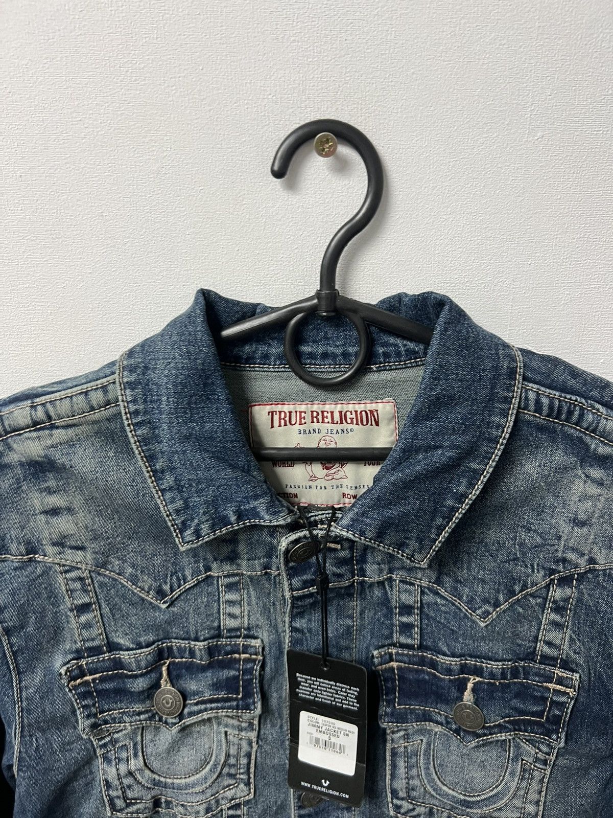 True Religion Vintage True Religion Jean Jacket Chief Keef Size US S / EU 44-46 / 1 - 8 Thumbnail